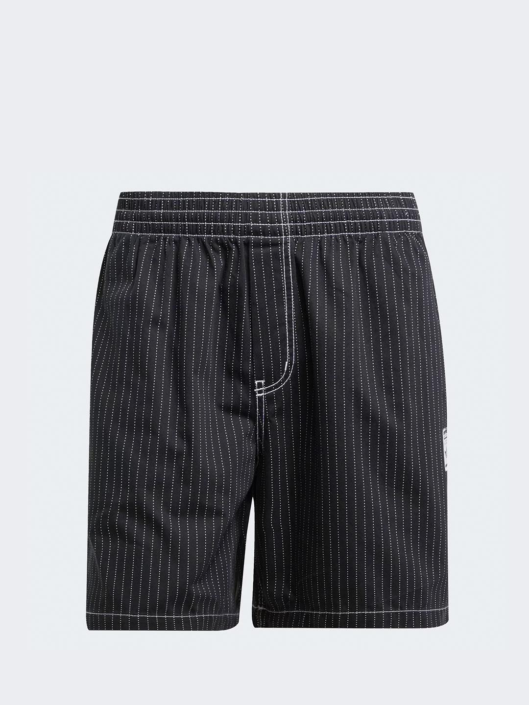 Adidas Wabash bermuda nero a righe