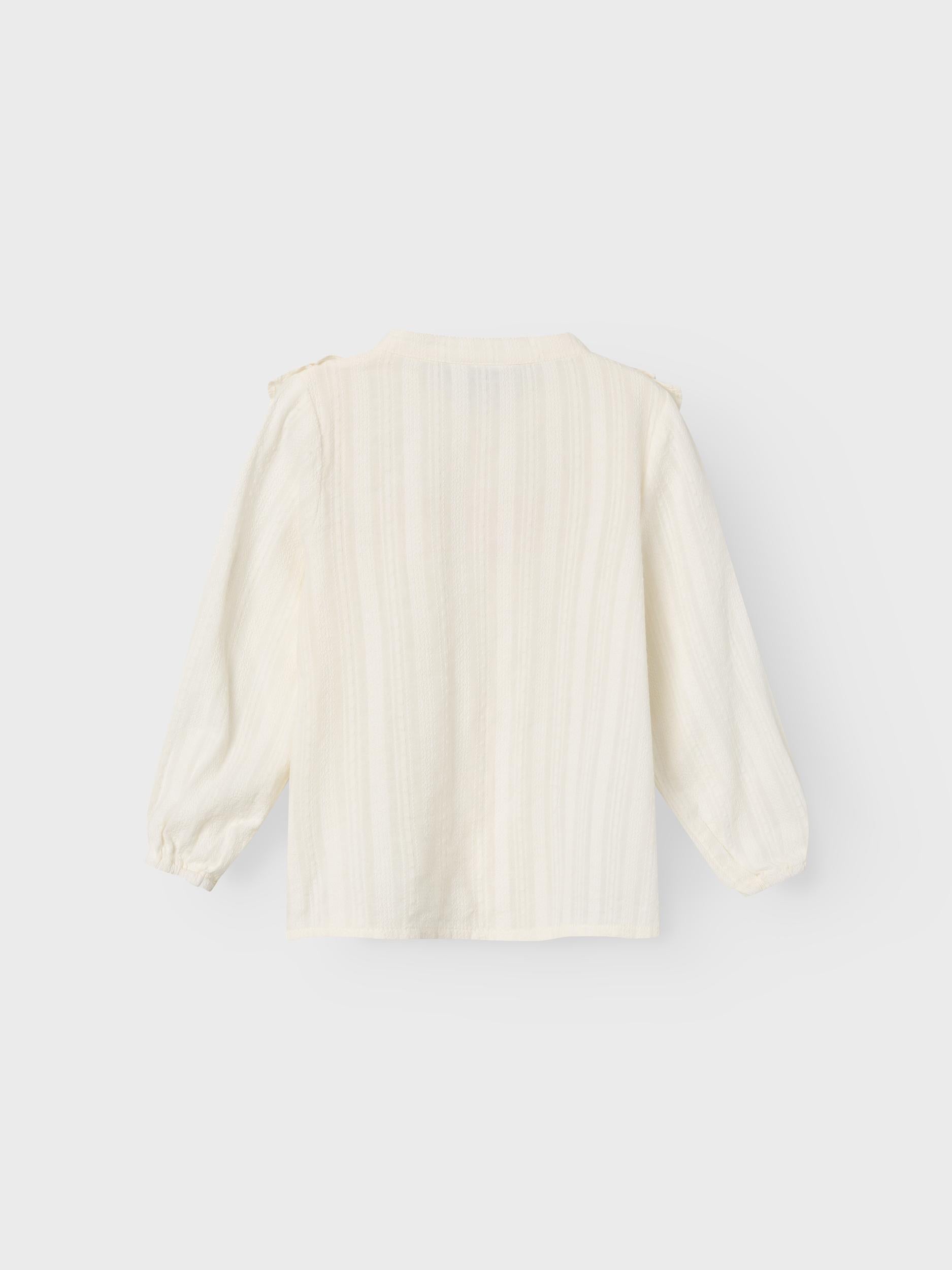 Name It camicia kids panna con balze