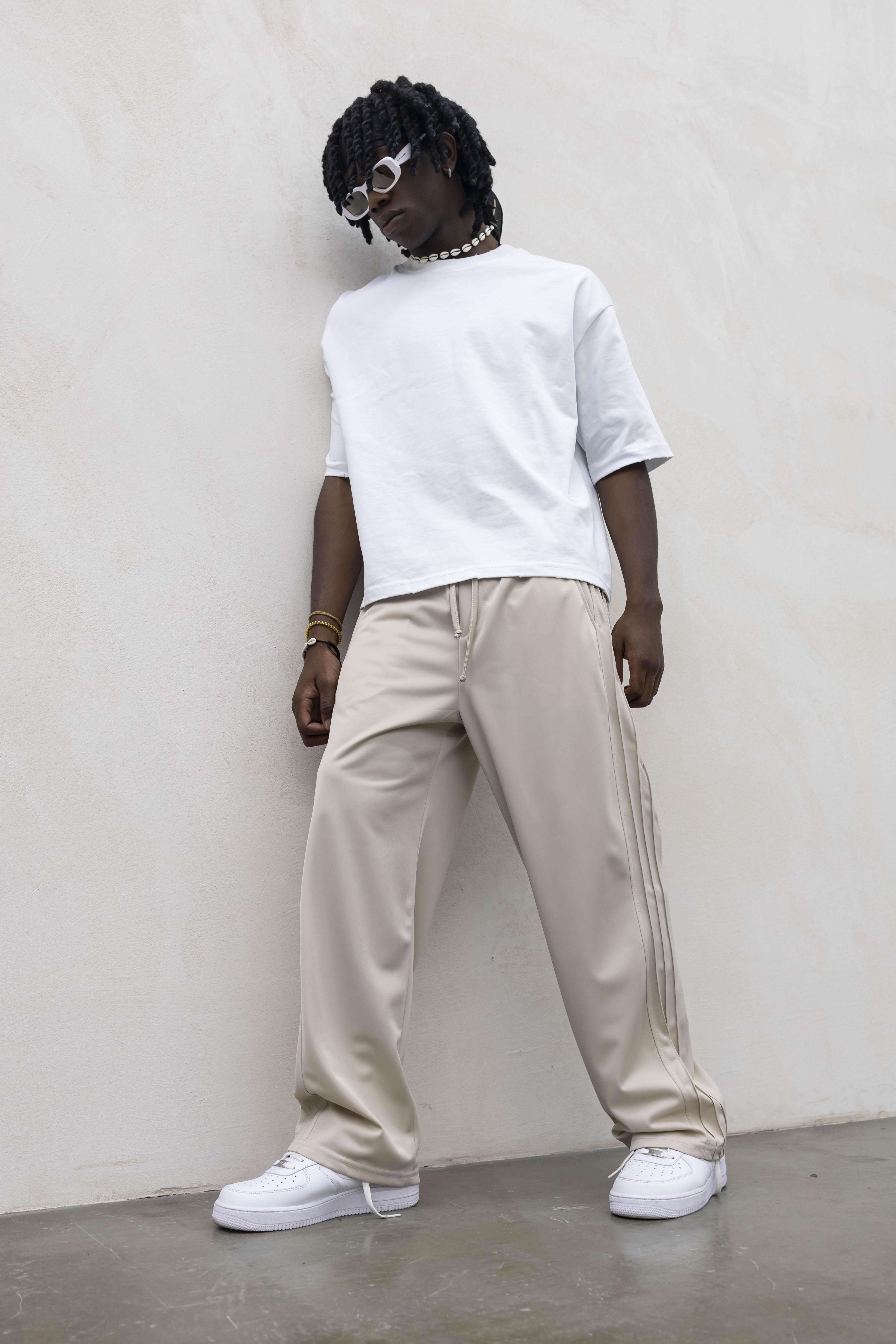 Present Day pantalone beige acetato