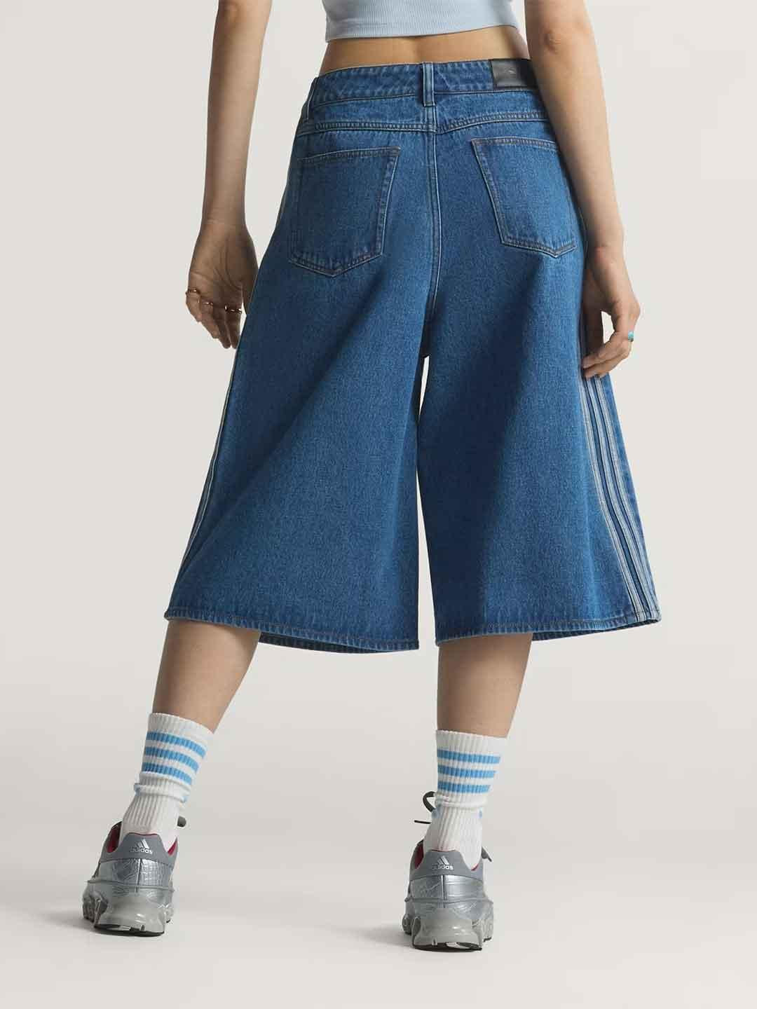 Adidas Firebird jeans bermuda over