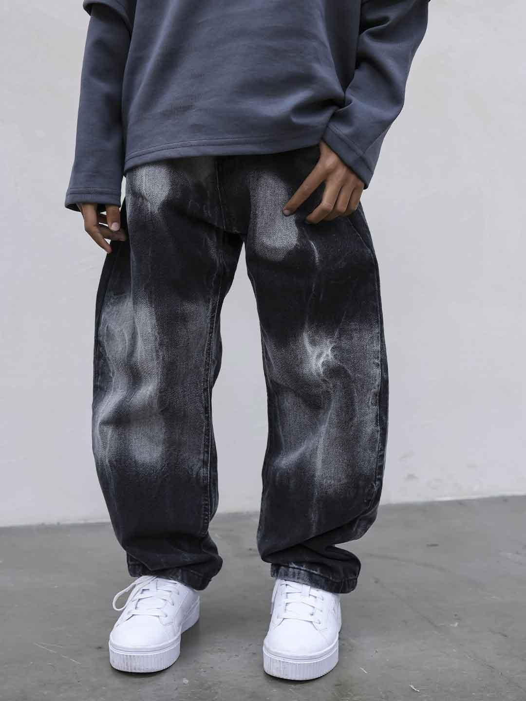 Present Day jeans kids nero