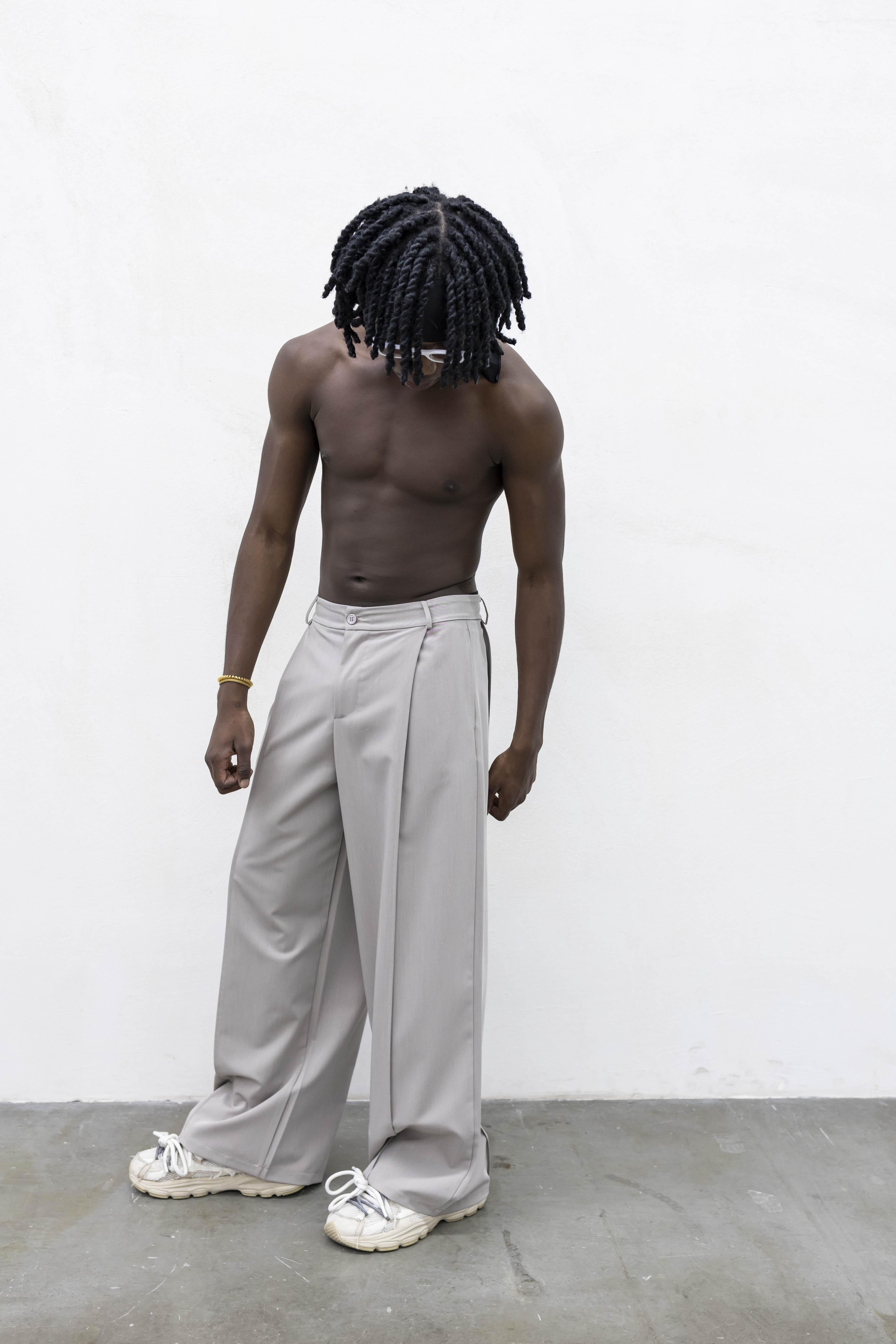 Present Day All Pinces pantaloni beige