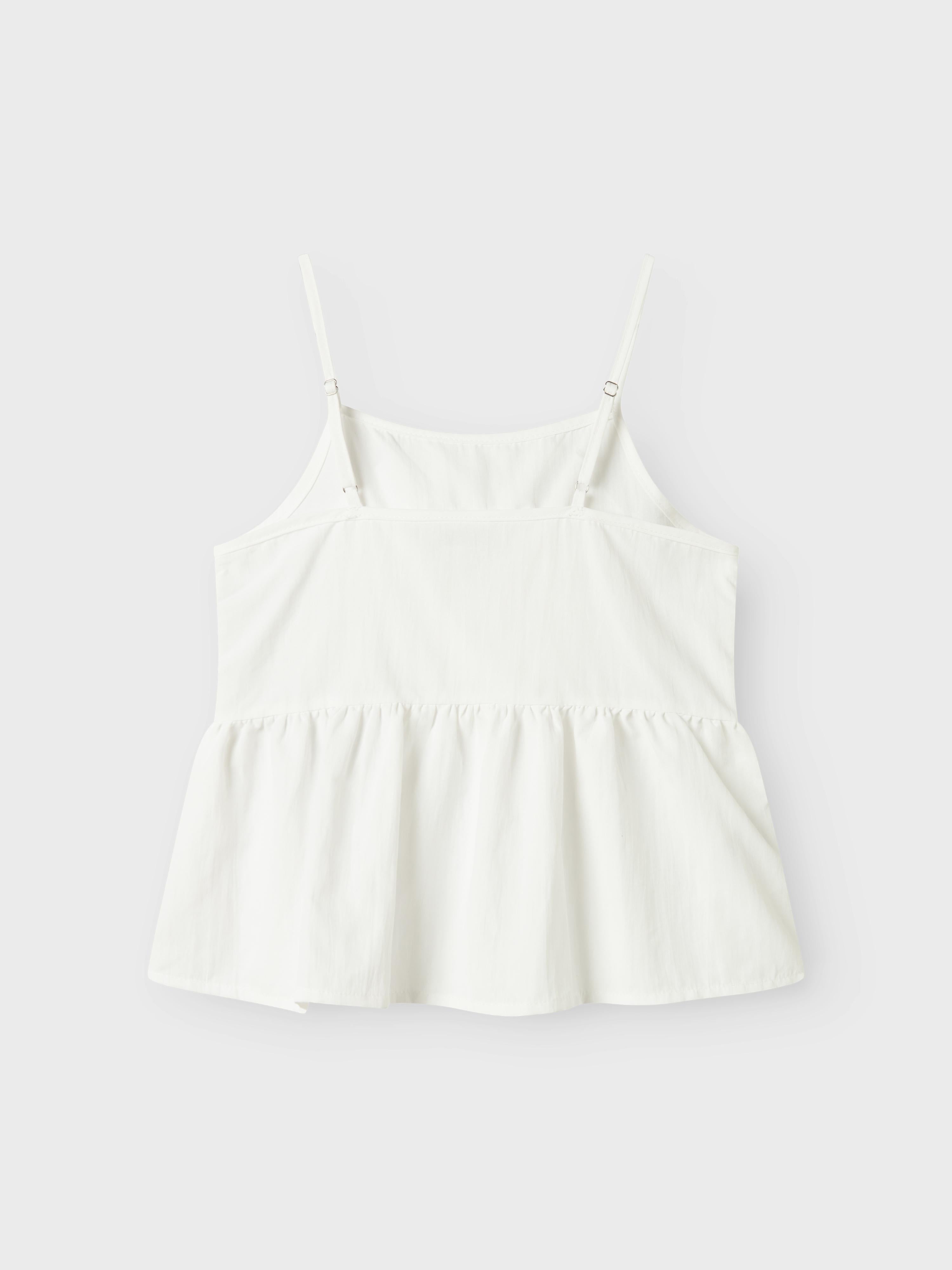 Name It top kids bianco con fiore