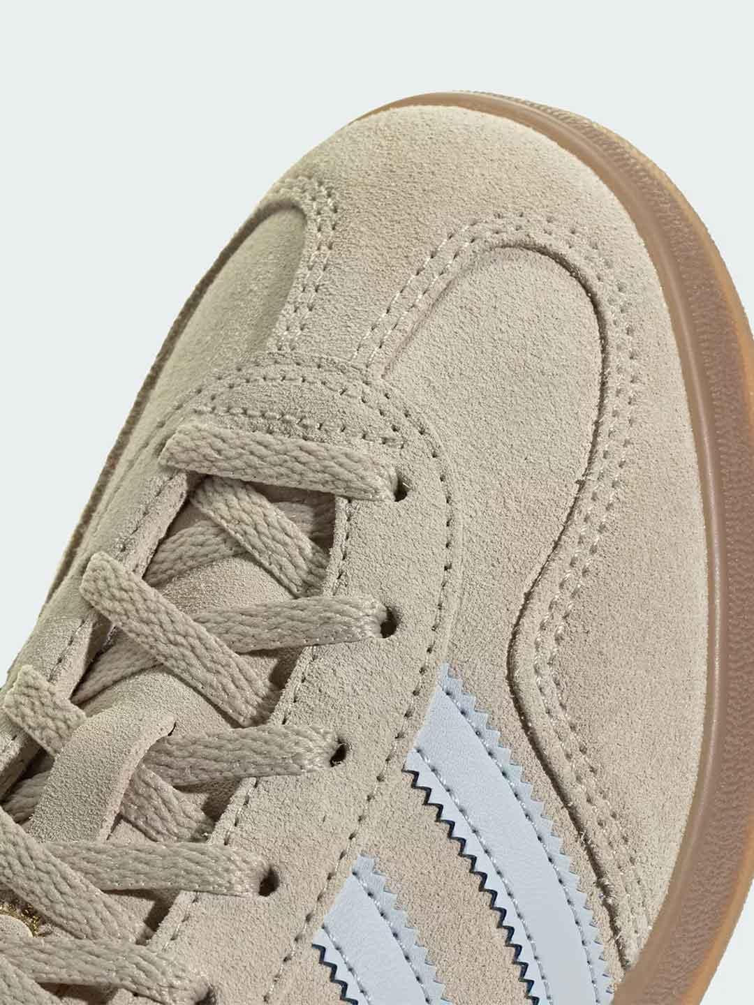 Adidas Gazelle Indoor W sneakers fango e celeste