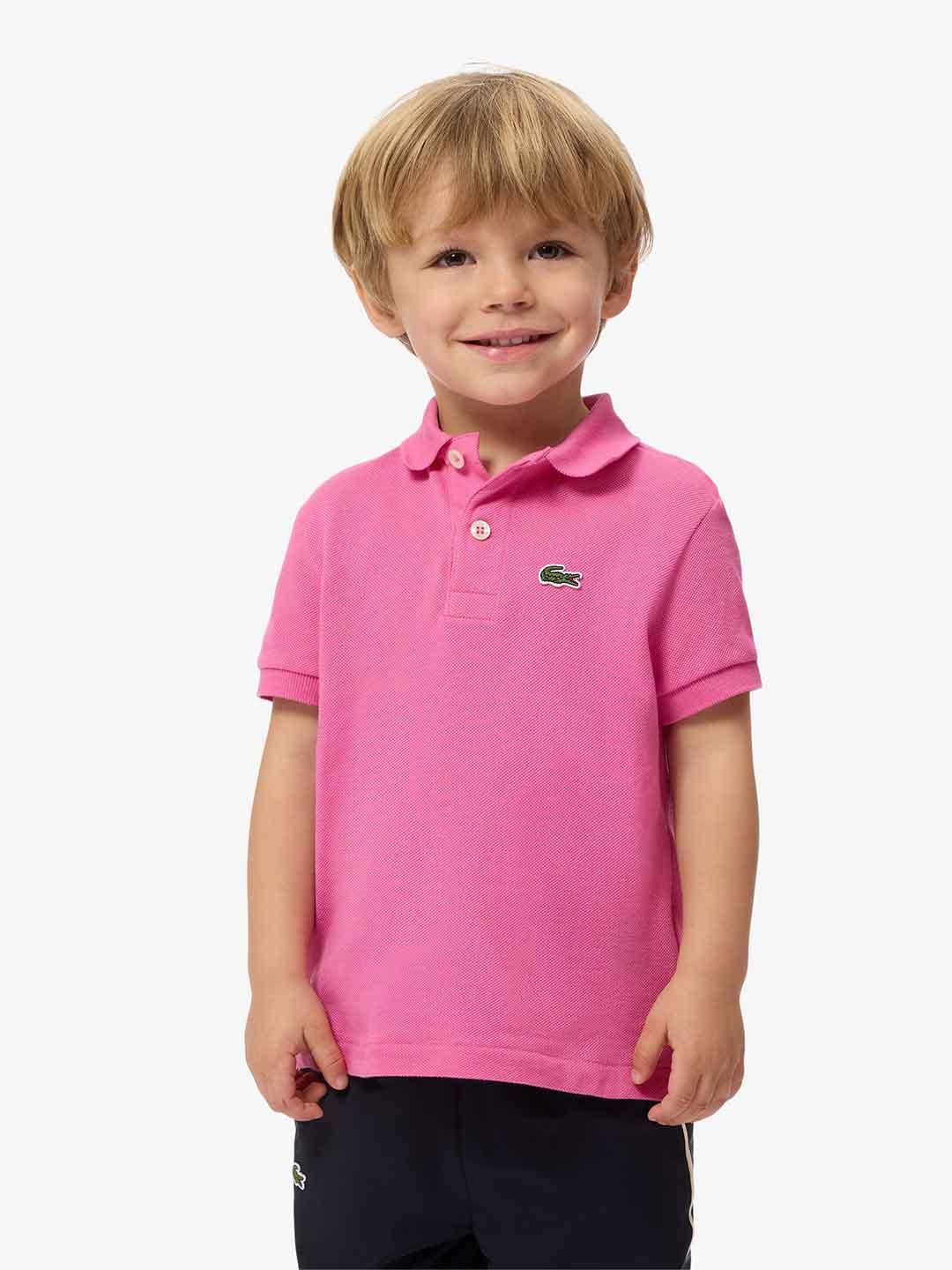 Lacoste t-shirt kids rosa
