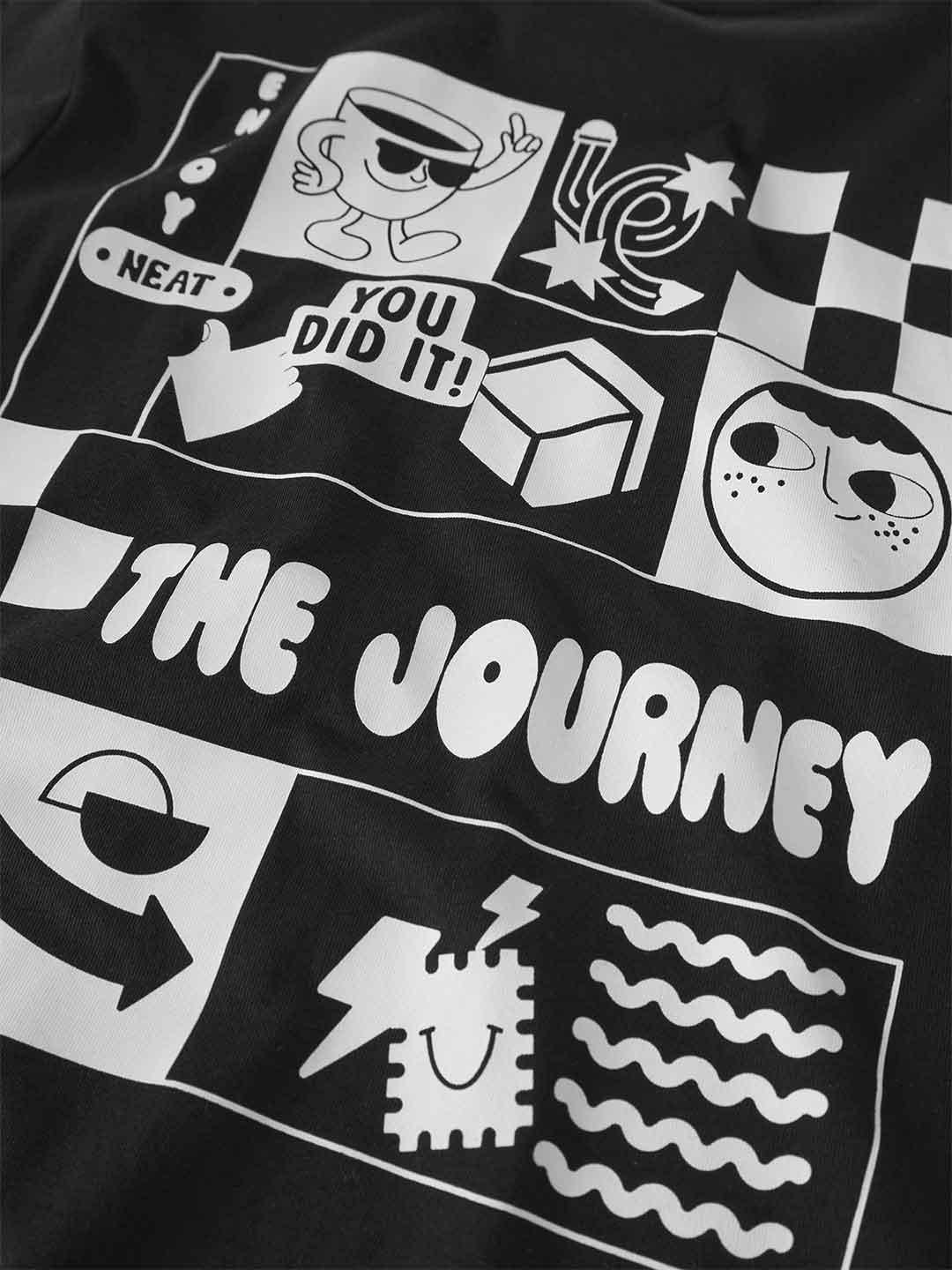 Name It t-shirt kids nero the journey