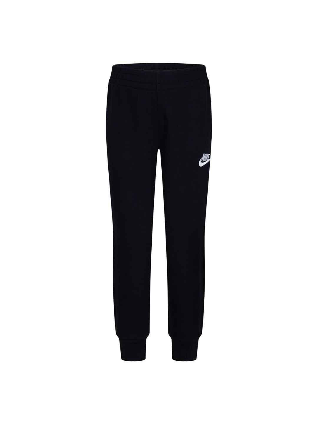 Nike coordinato kids nero con zip