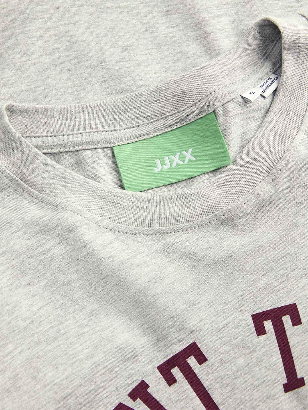 JJXX t-shirt girgio con stampa bordeaux