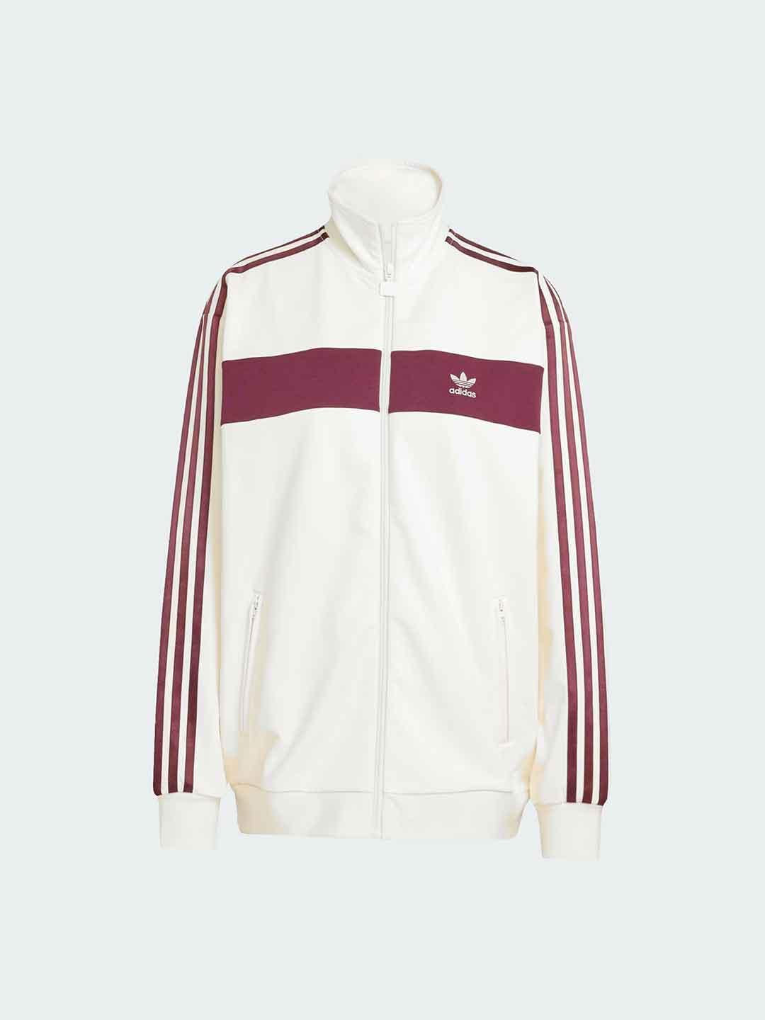 Adidas felpa panna e bordeaux