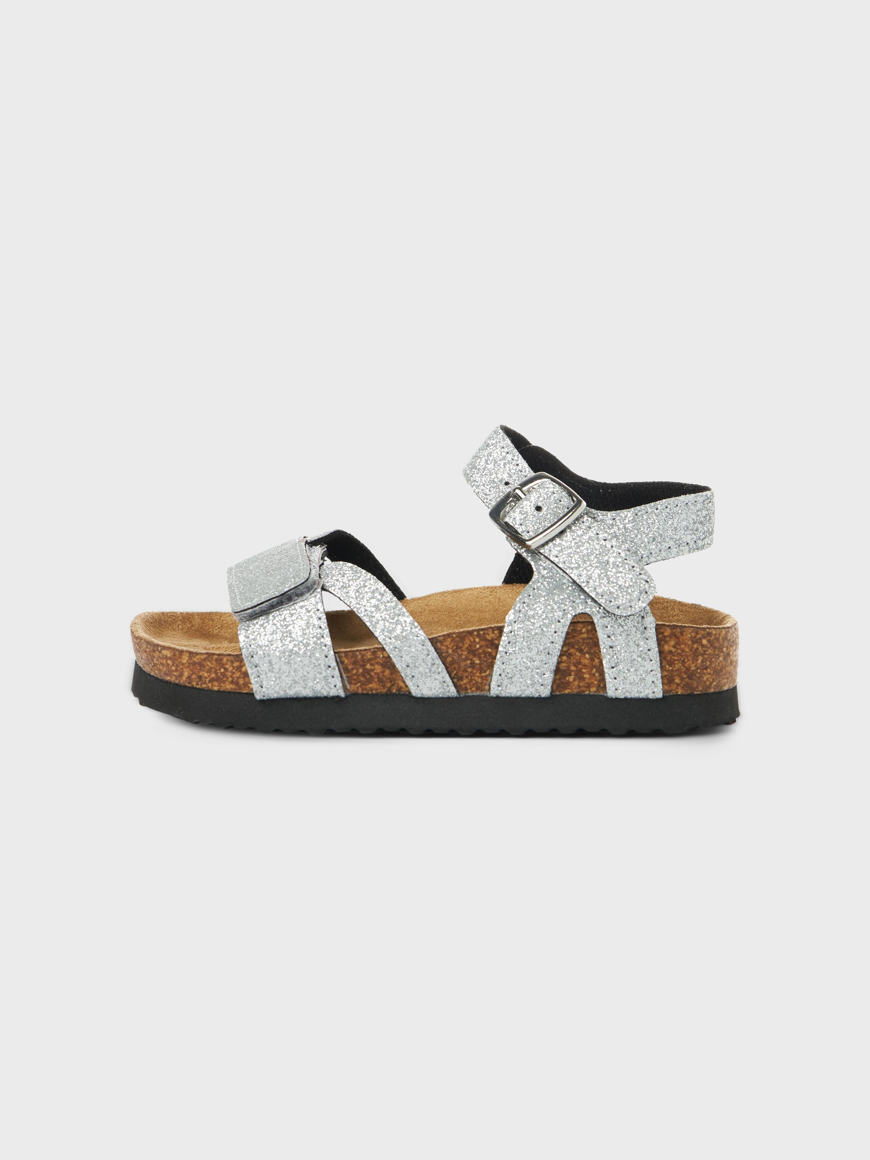 Name It sandali kids argento con glitter