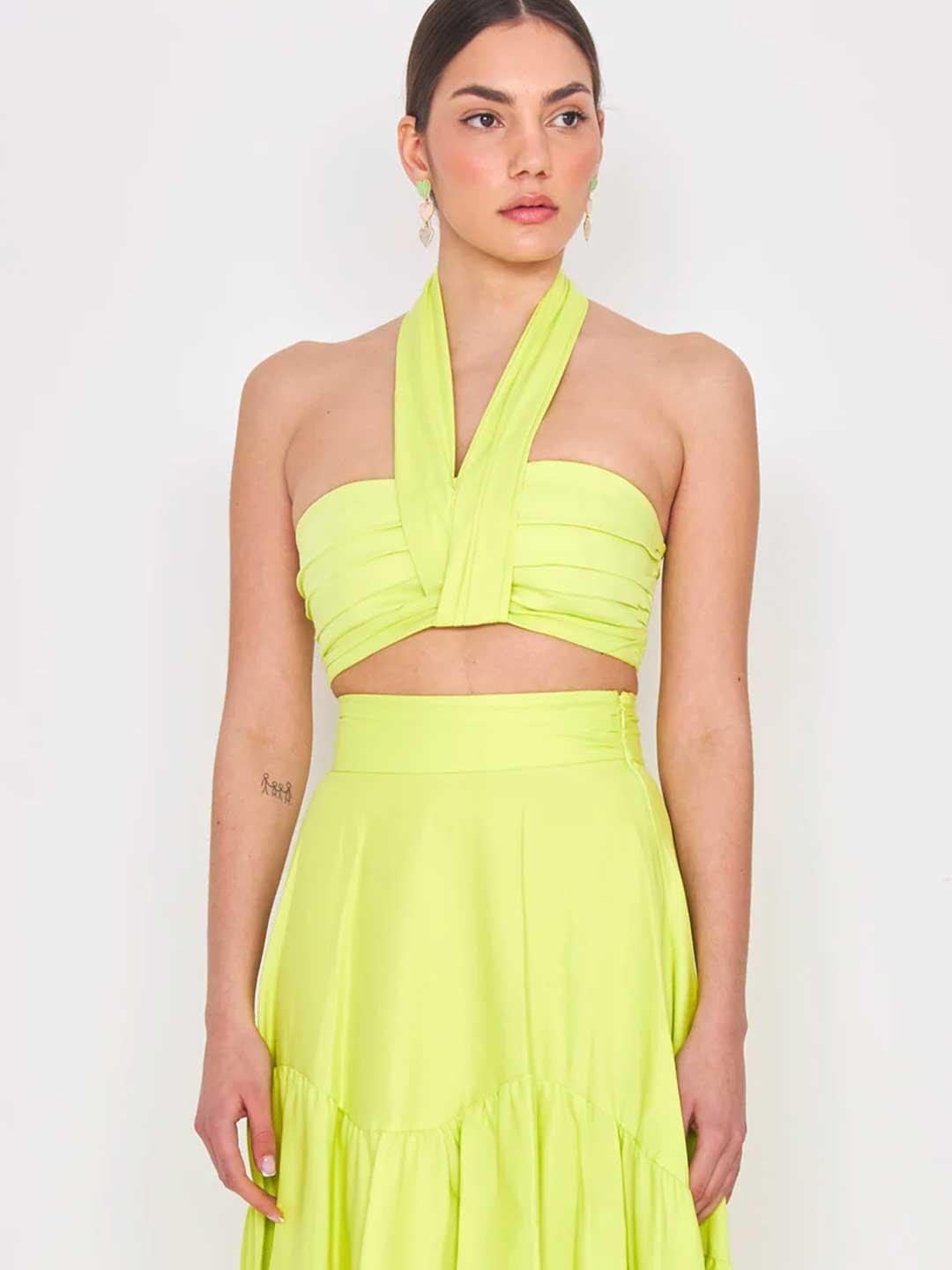 Silence Princess top verde