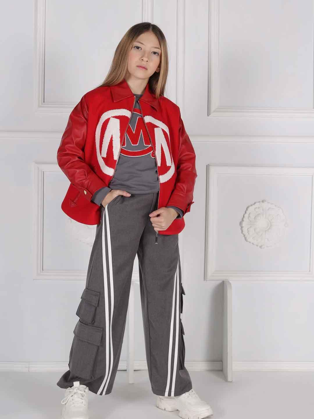 Marc Ellis pantaloni kids grigio cargo