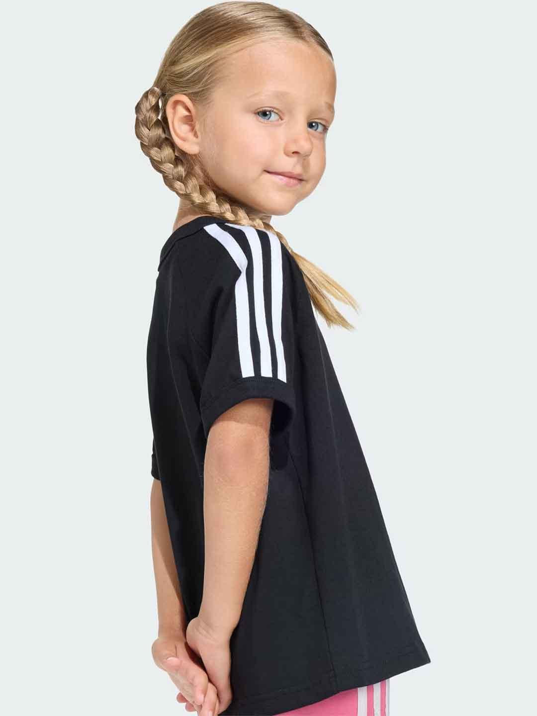 Adidas t-shirt kids nero