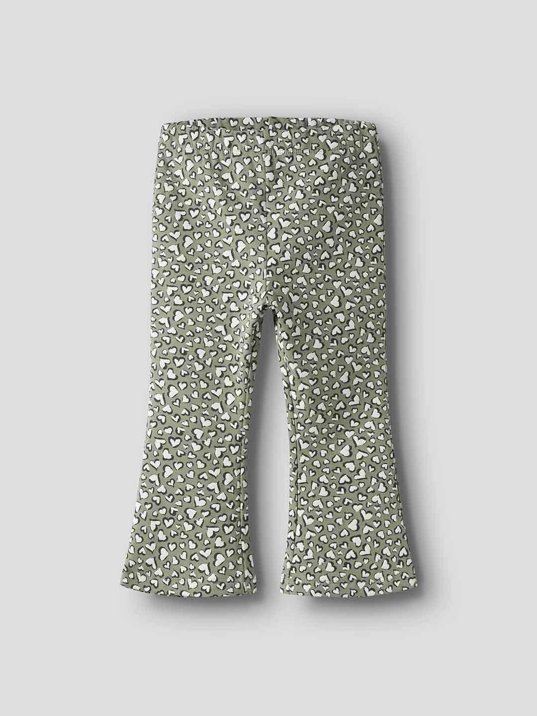 Name It pantaloni kids verde a zampa