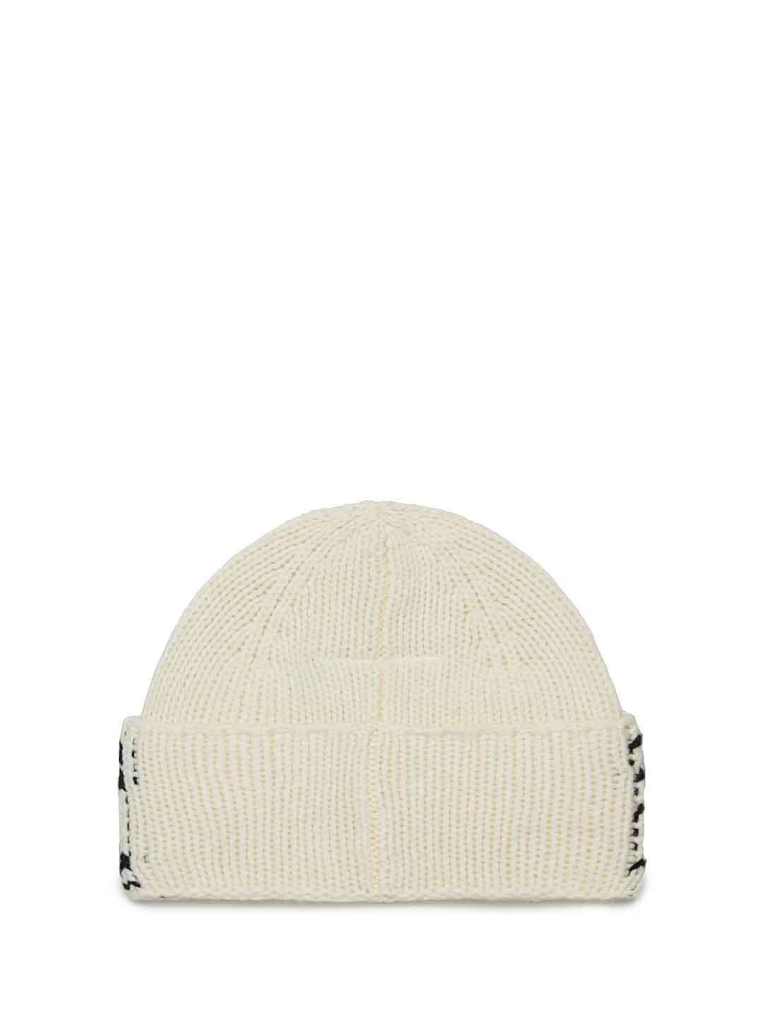 Maison Margiela cappello bianco con logo