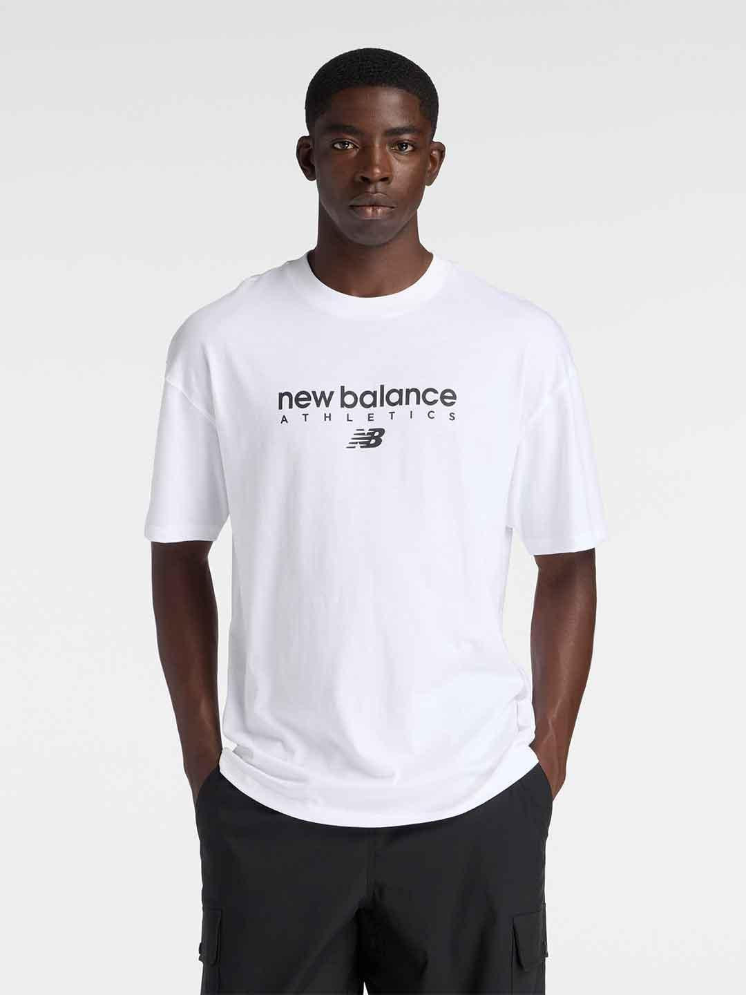New Balance t-shirt bianco