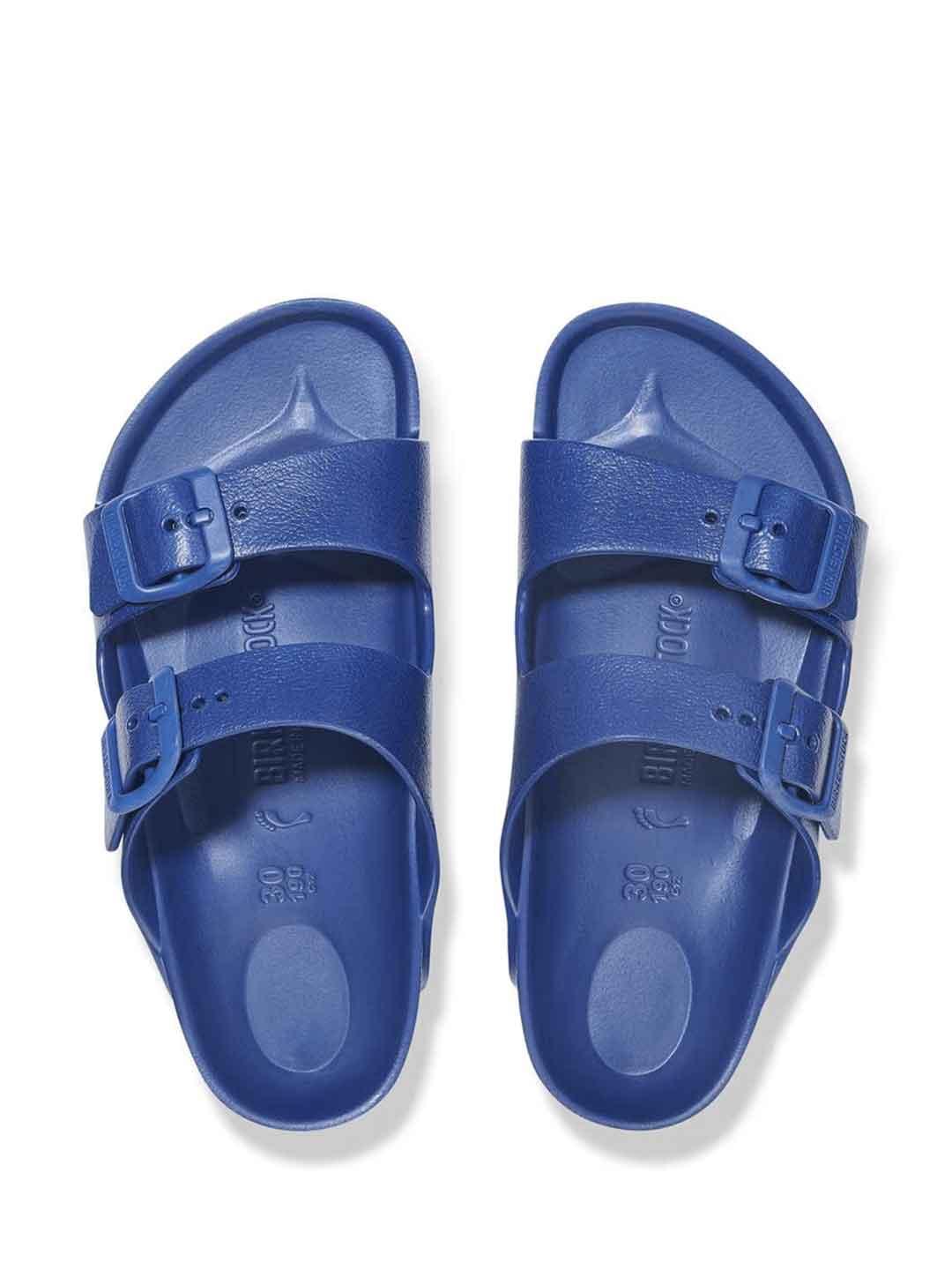 Birkenstock Arizona Eva sandali kids blu in gomma