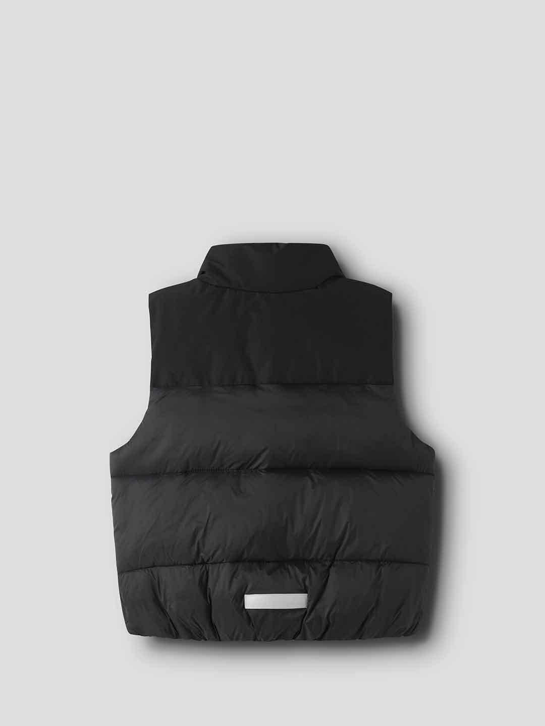 Name It giubbino kids nero smanicato