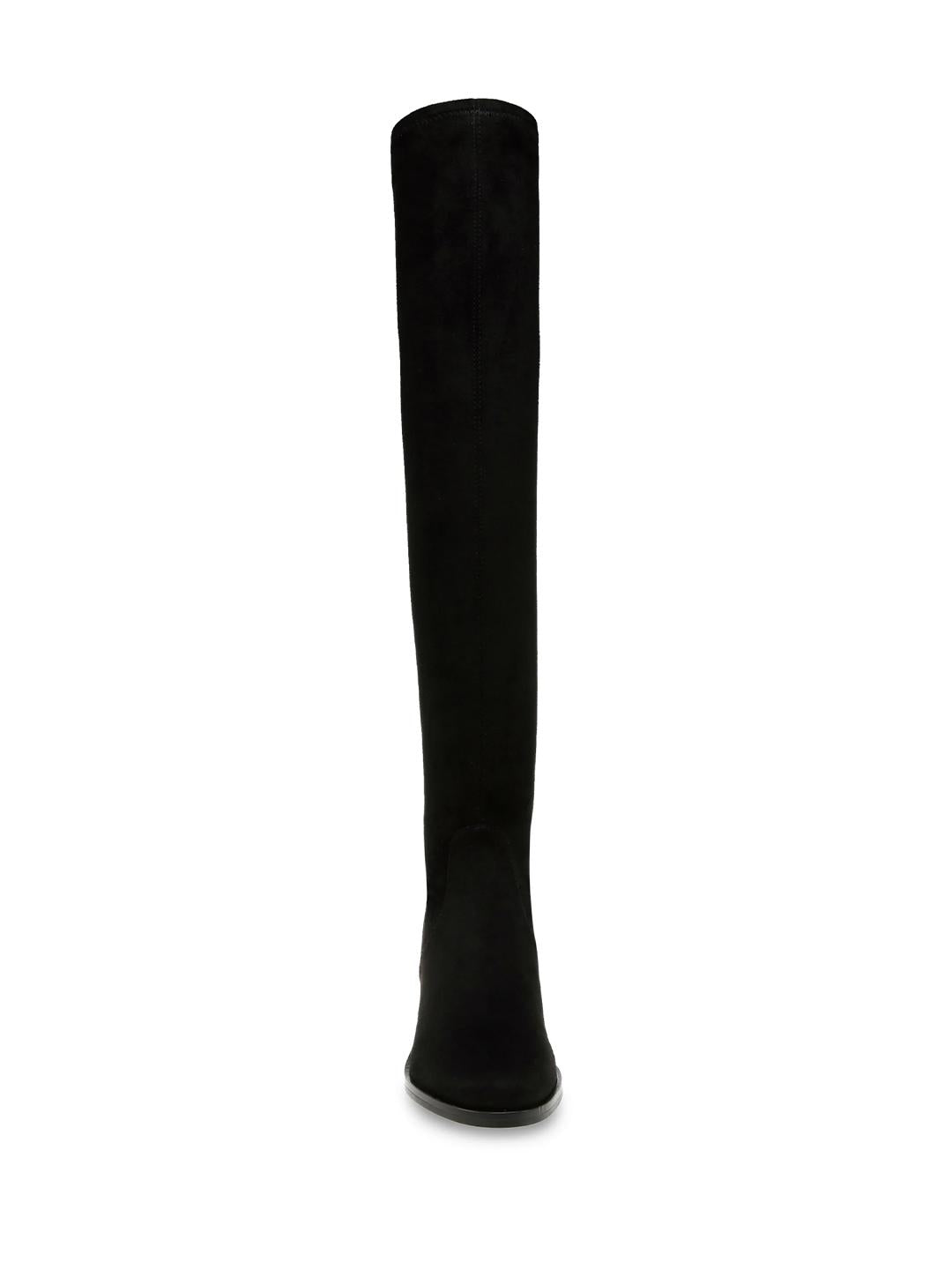 Steve Madden Salvador stivale nero in camoscio