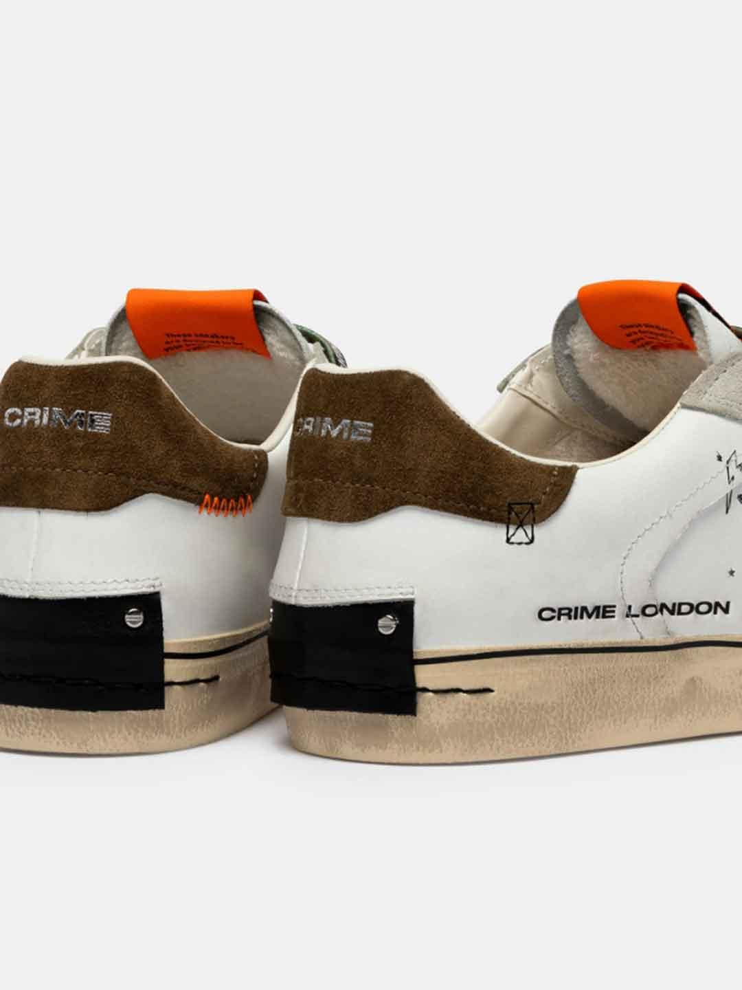 Crime Deconstructed sneakers bianco