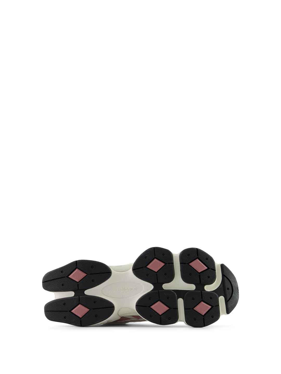 New Balance 9060 sneakers bianco e rosa