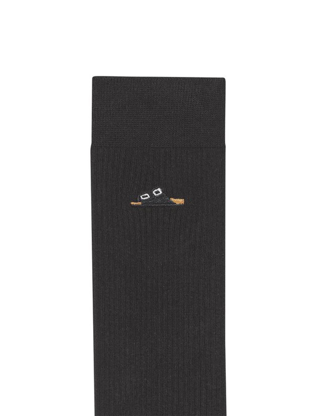 Birkenstock Cotton Ribbed calzini nero