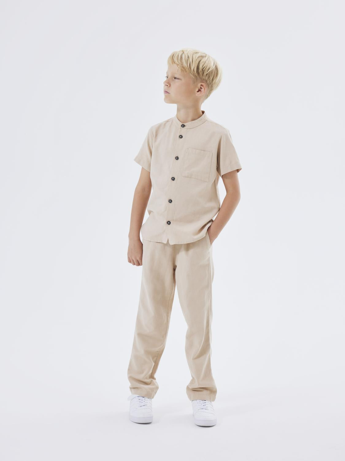 Name It pantaloni kids beige basic