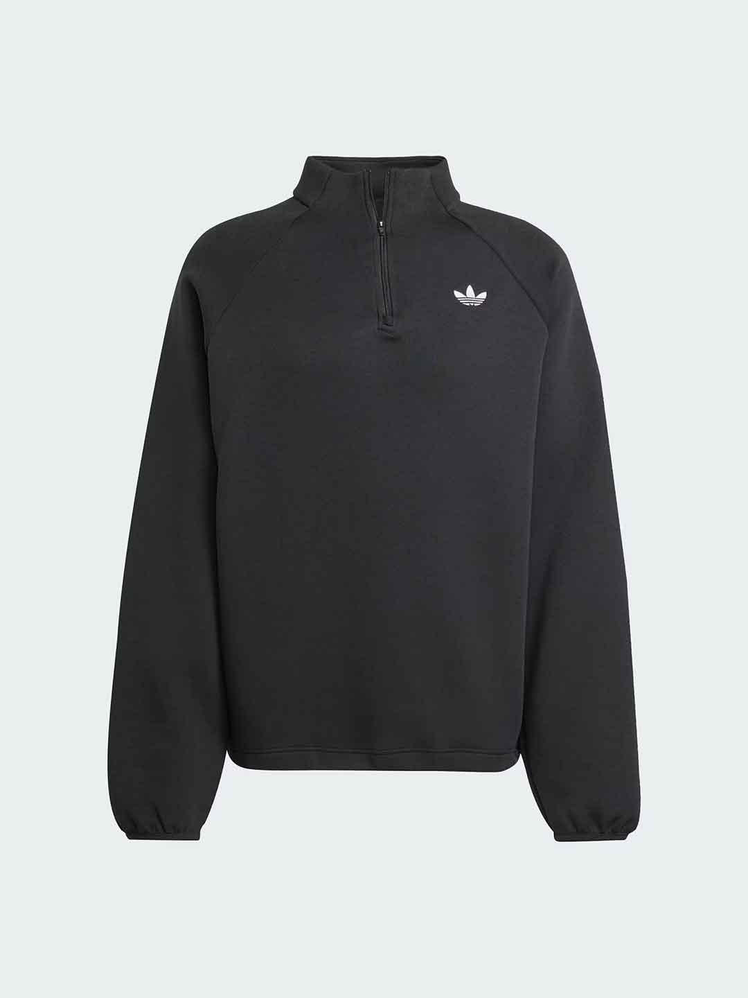 Adidas Adicolor felpa nero con zip