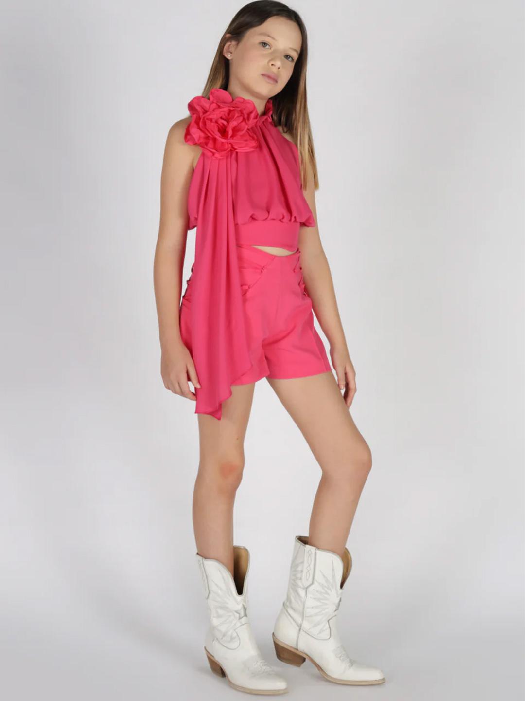 Fun & Fun camicia kids fucsia