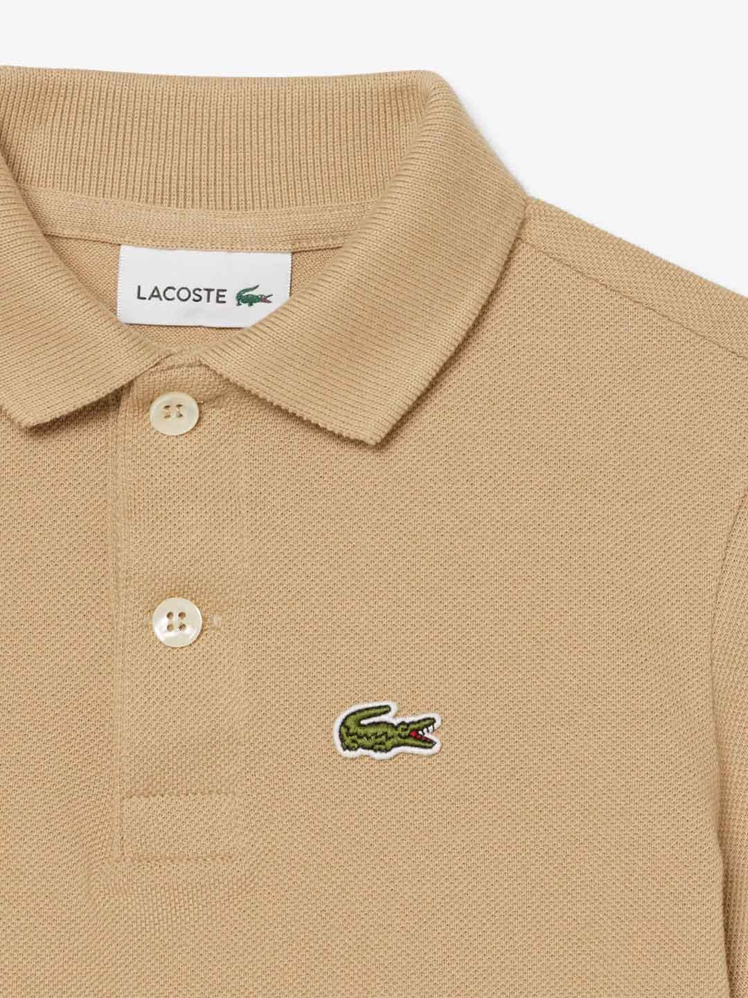 Lacoste t-shirt kids beige