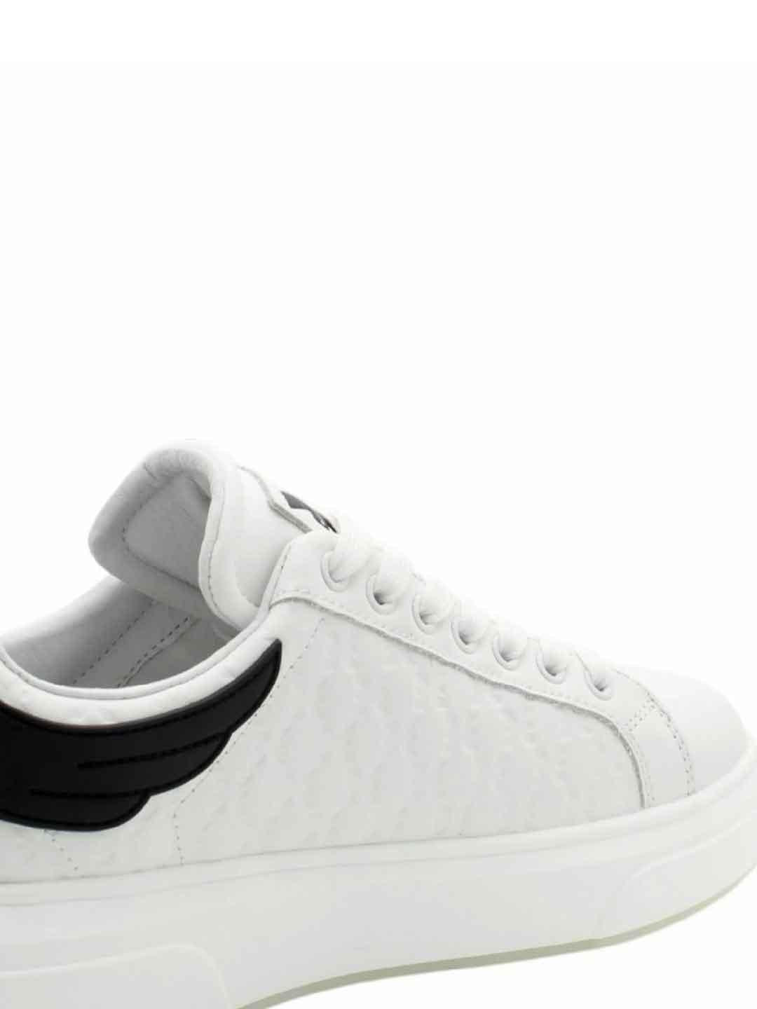 John Richmond 29105 CPA sneakers bianco con placca