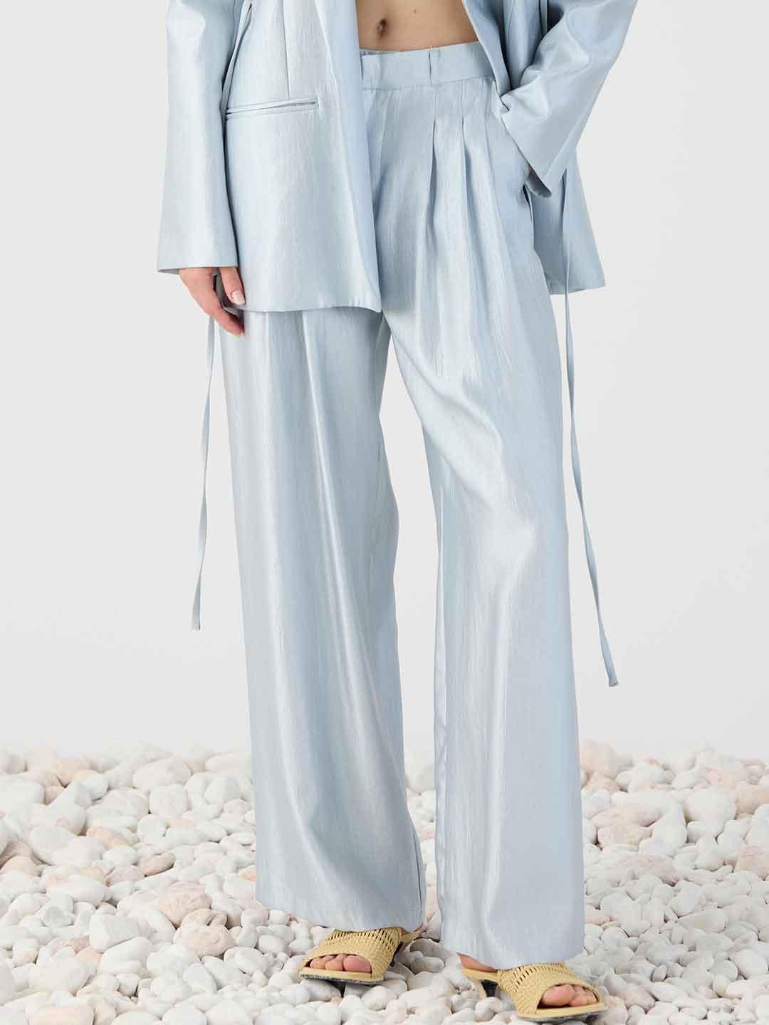 Eleh pantaloni azzurro
