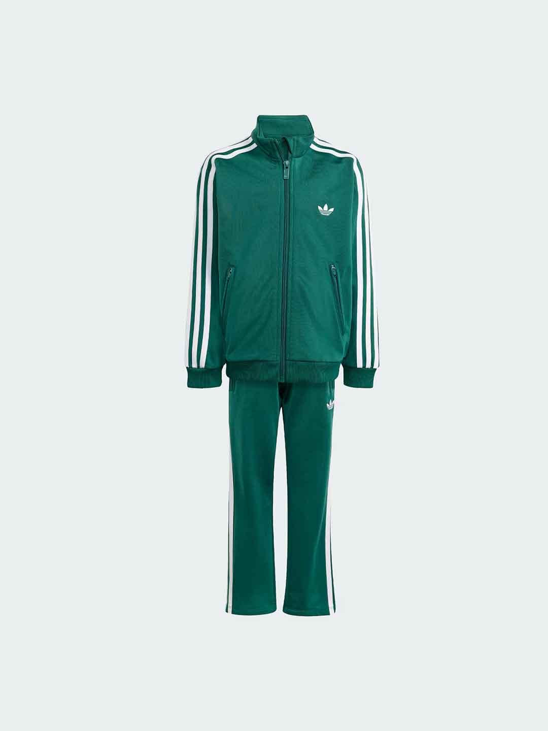 Adidas Firebird coordinato kids verde