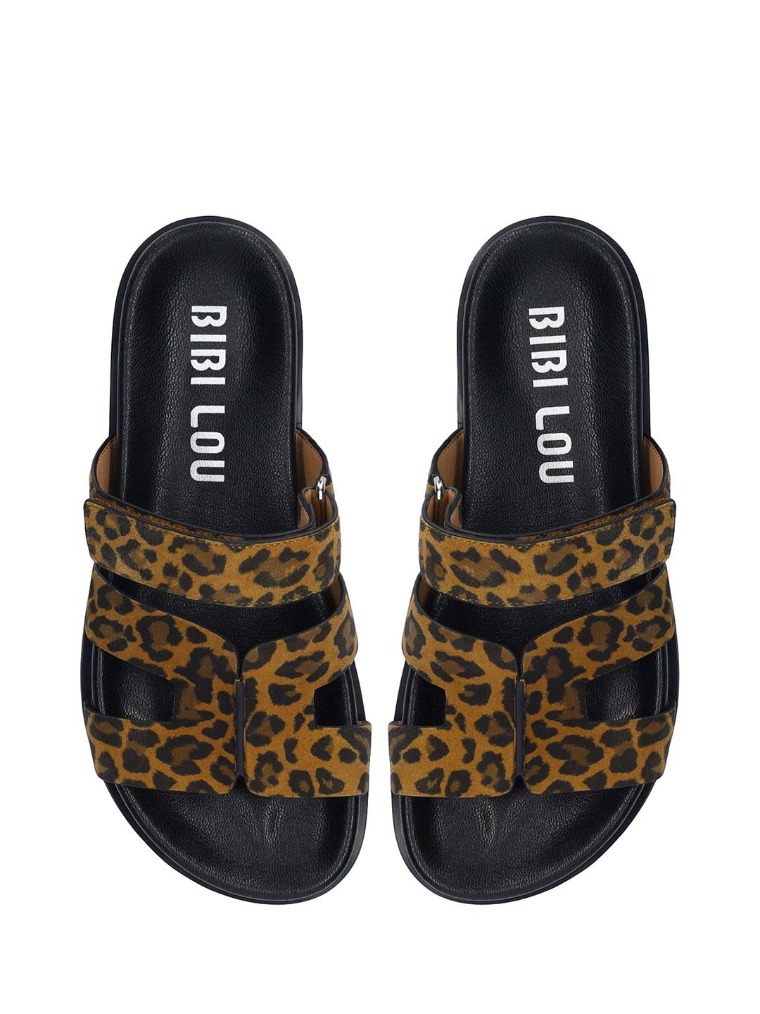 Bibi Lou Mindy Flat sandali maculato