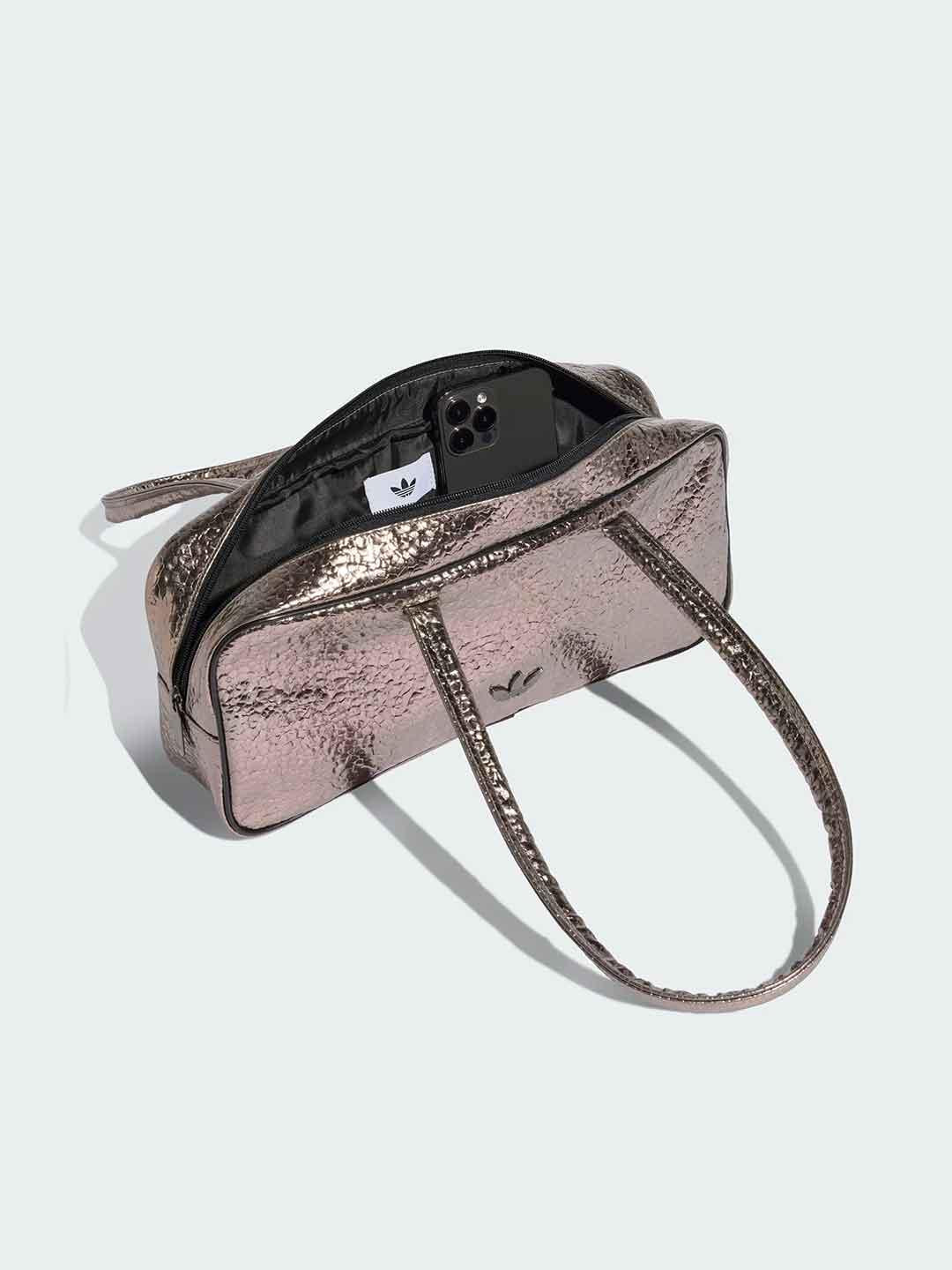 Adidas Airliner Metal borsa argento