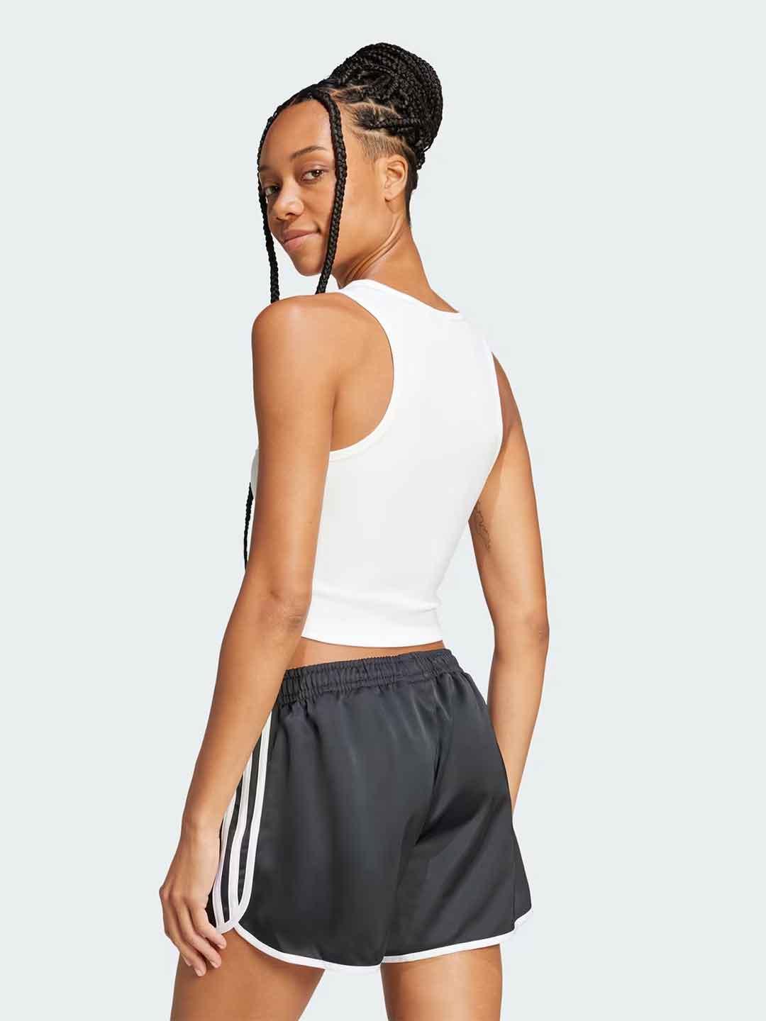 Adidas Essential Ribbed canotta bianco