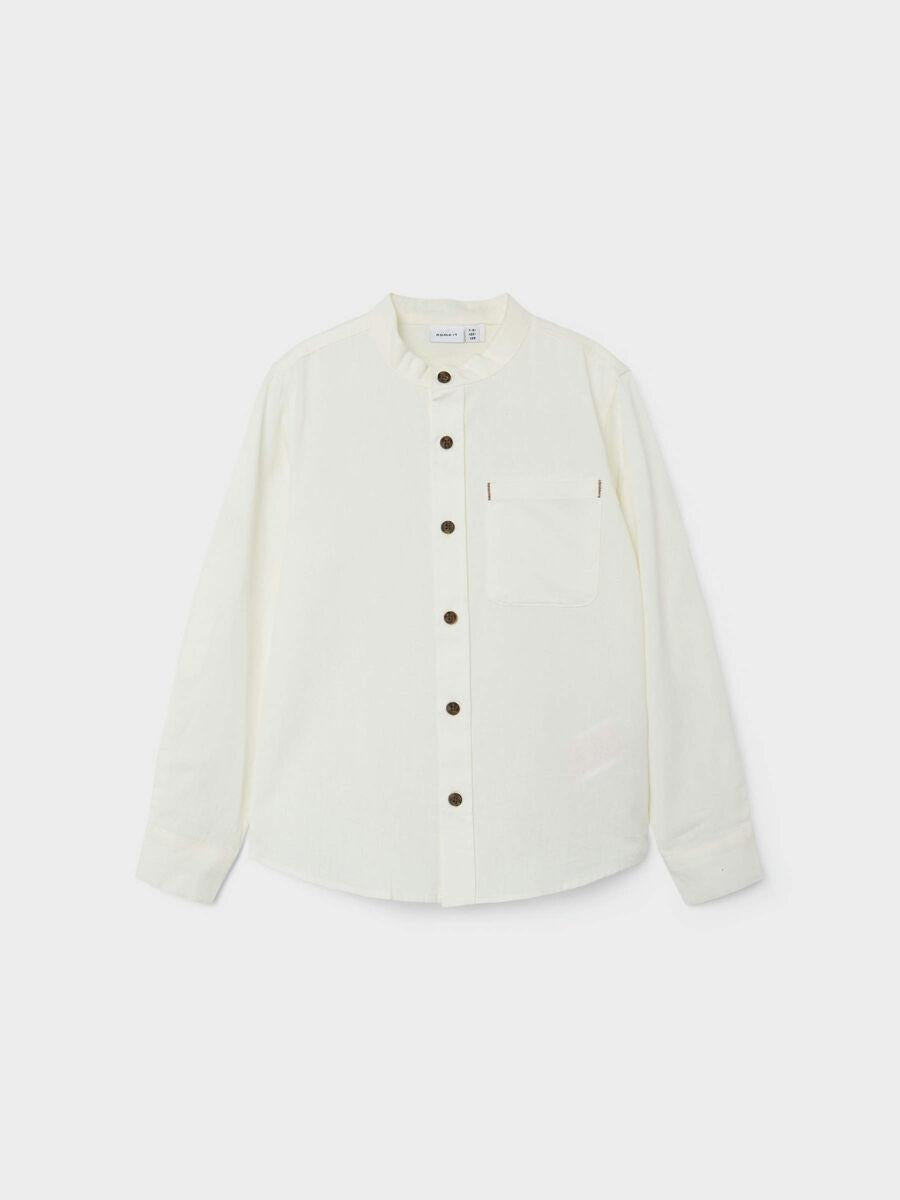 Name It kids camicia bianca a maniche lunghe