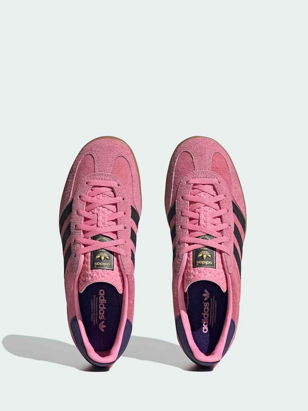 Adidas Gazelle Indoor sneakers rosa e blu