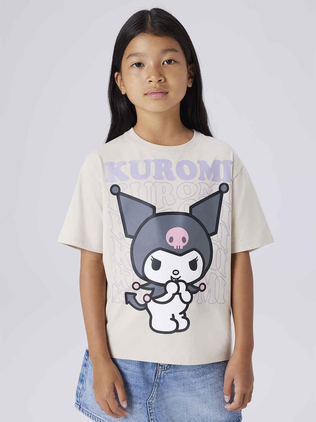 Name It t-shirt kids beige Kuromi