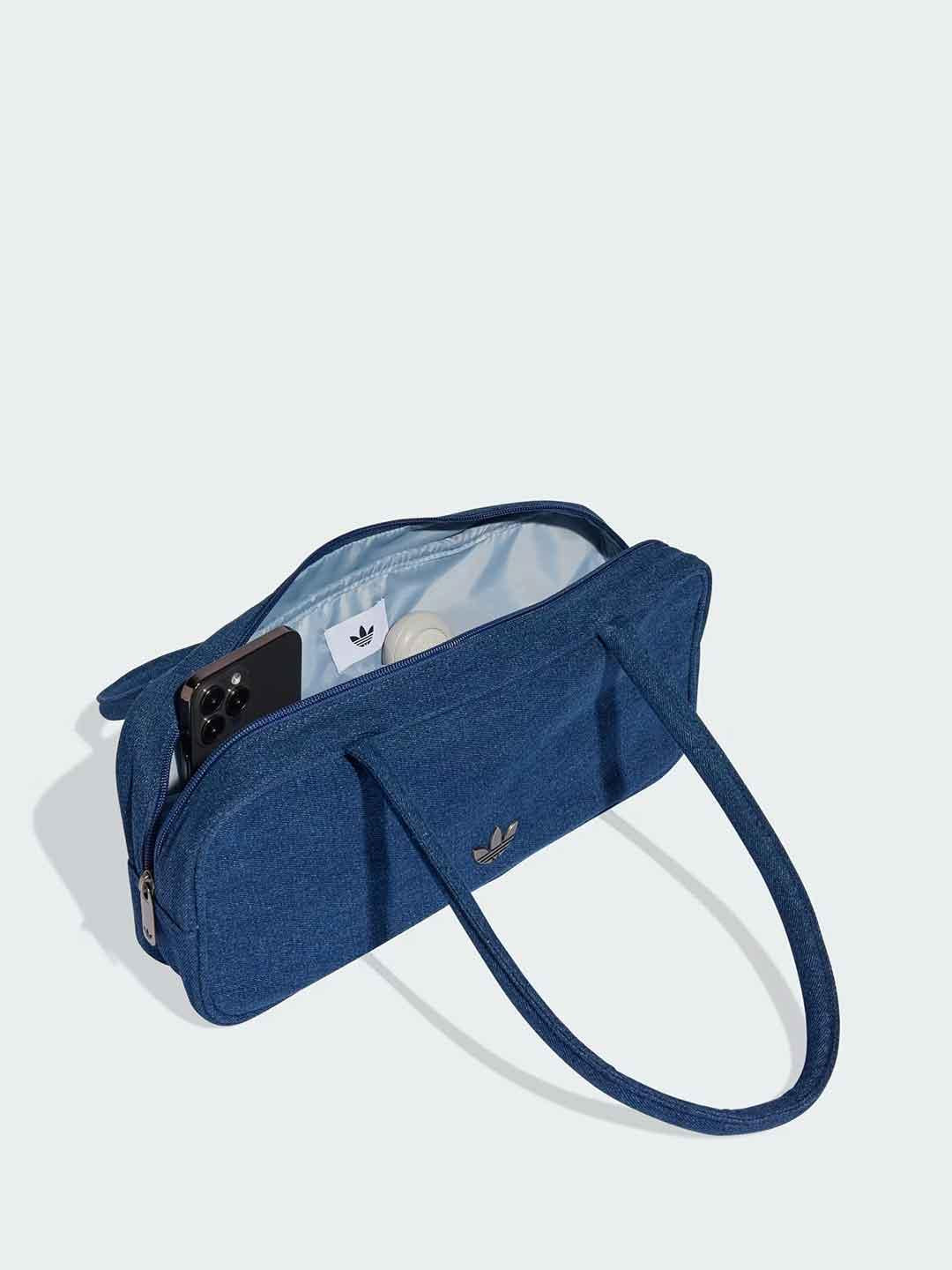 Adidas Adicolor borsa in jeans ovale