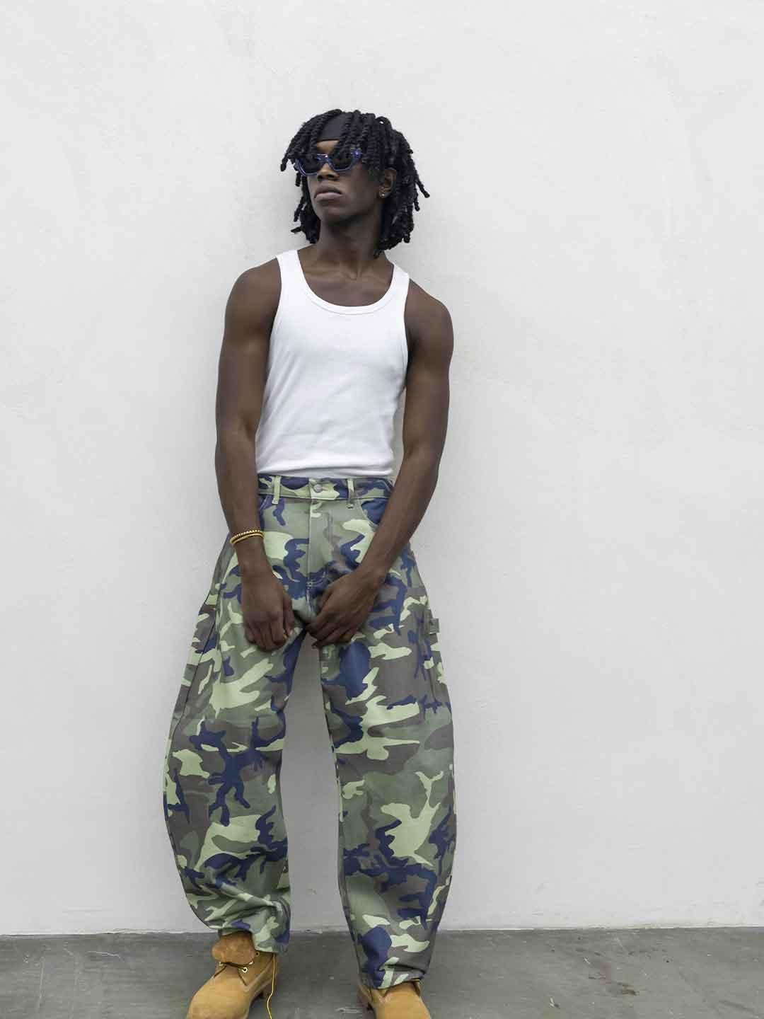 Present Day jeans camouflage
