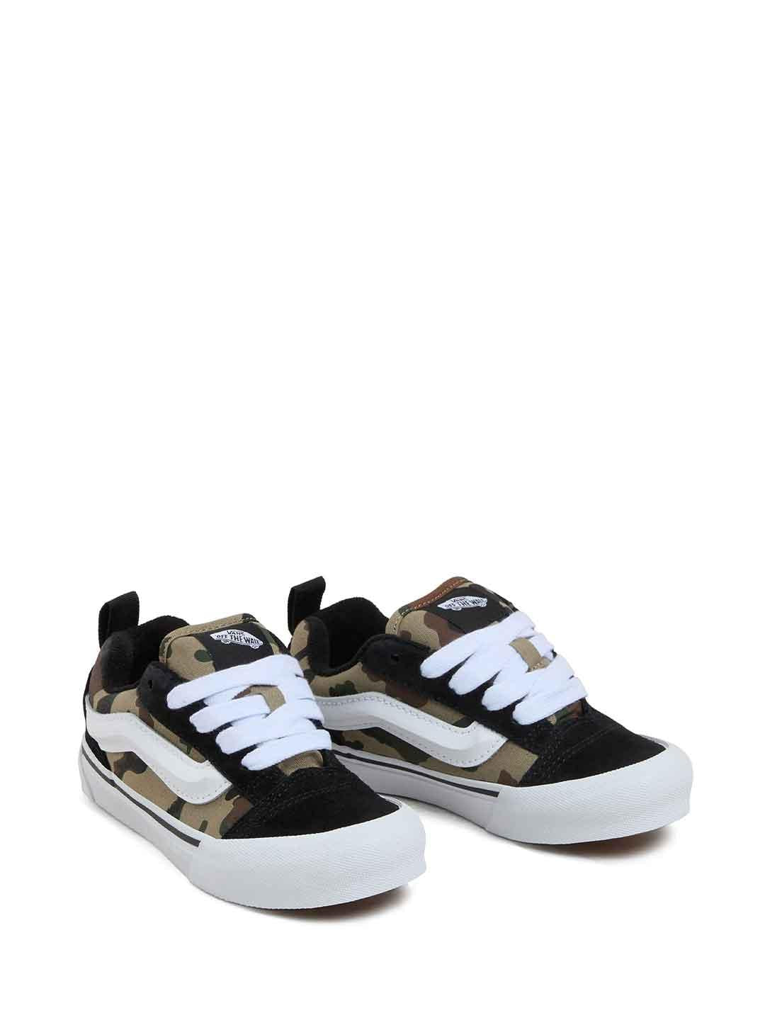 Vans Knu Skool sneakers kids verde mimetico