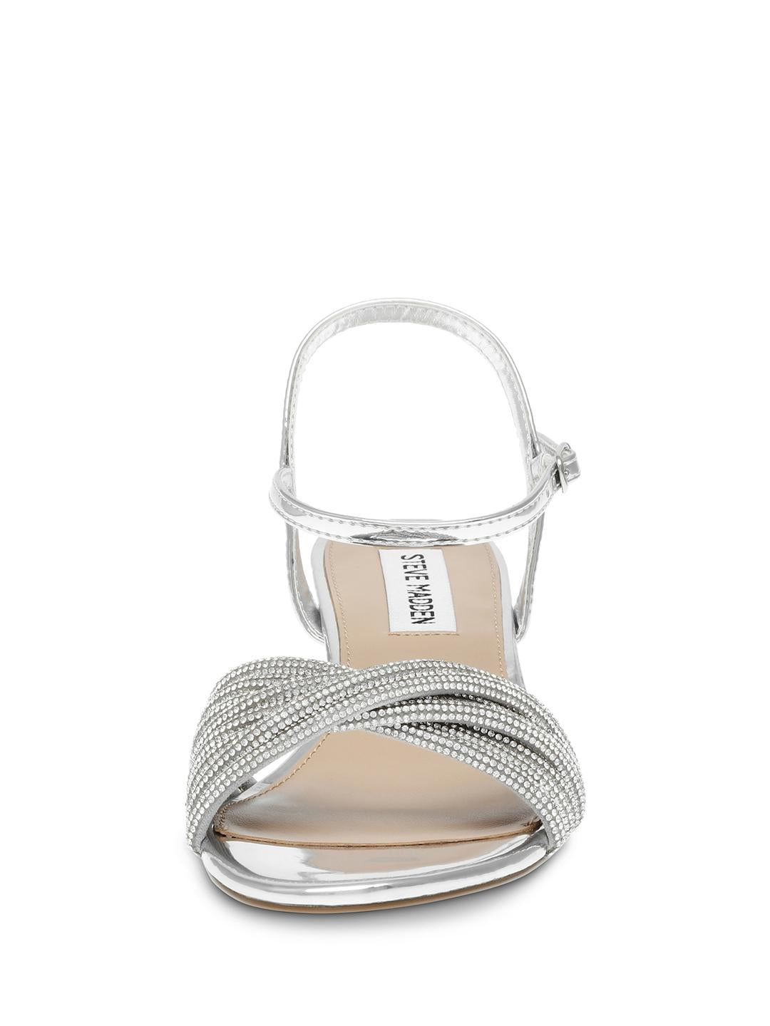 Steve Madden Ismeria argento con strass