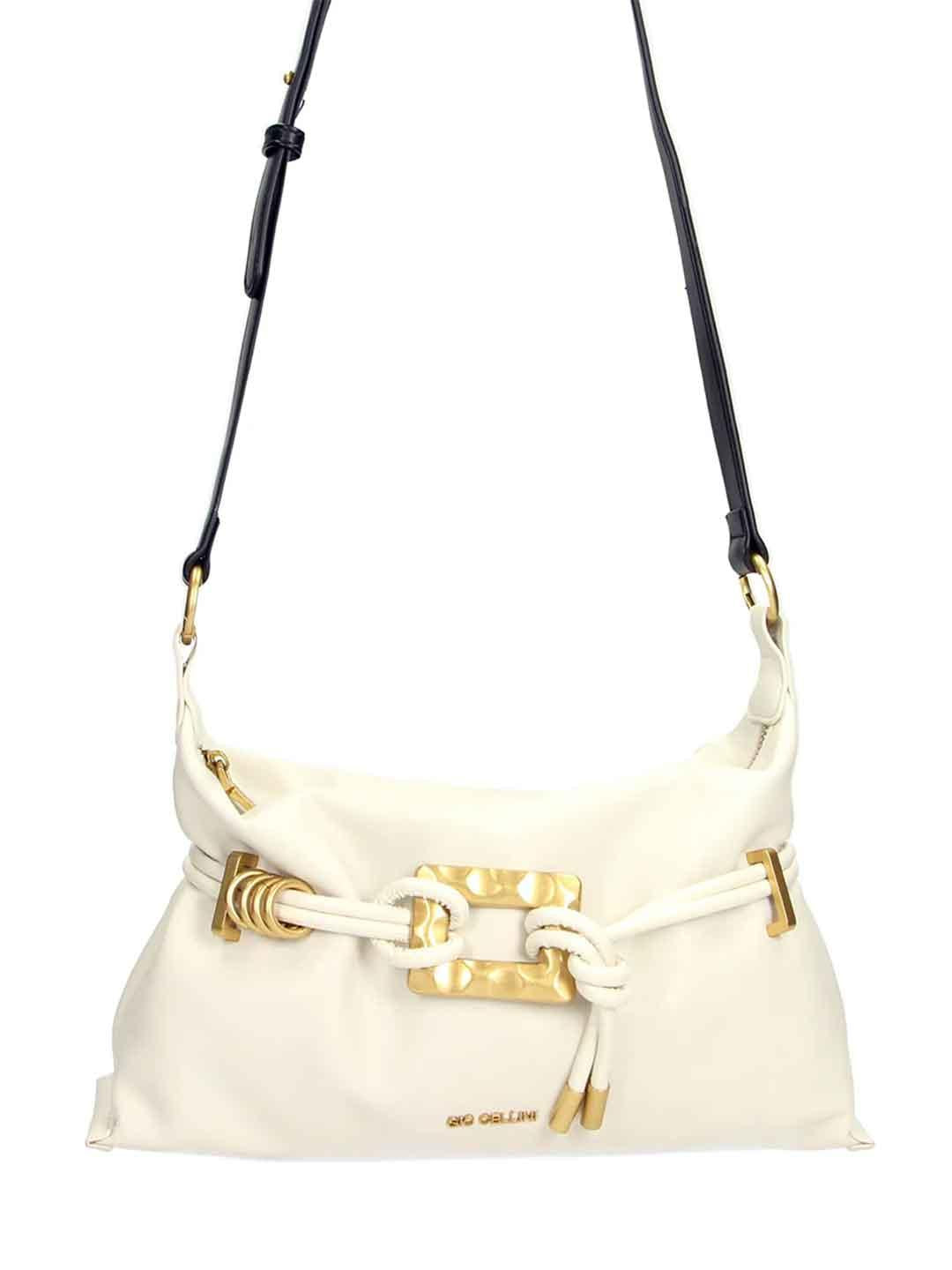 Gio Cellini borsa bianco con tracolla