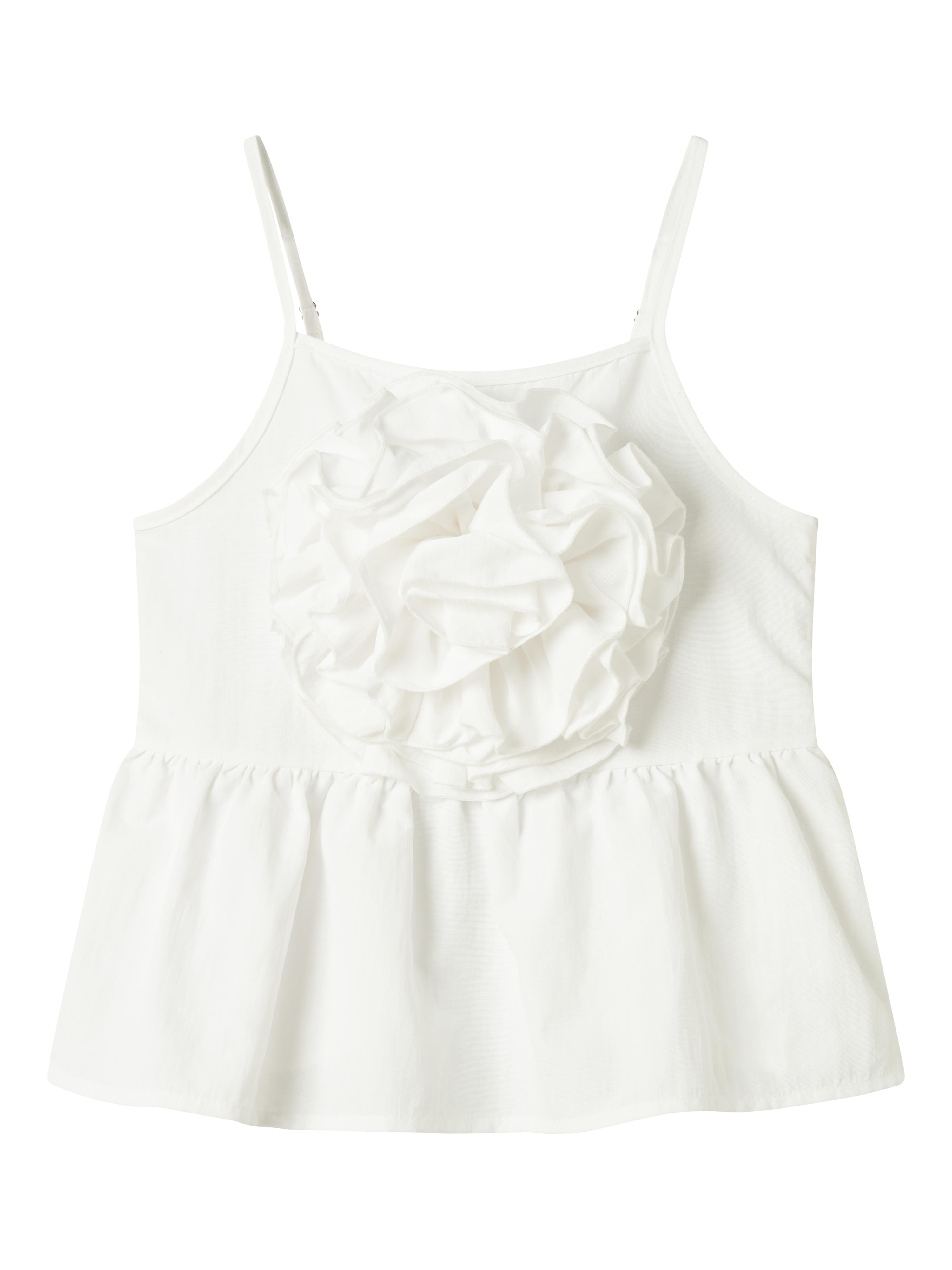 Name It top kids bianco con fiore