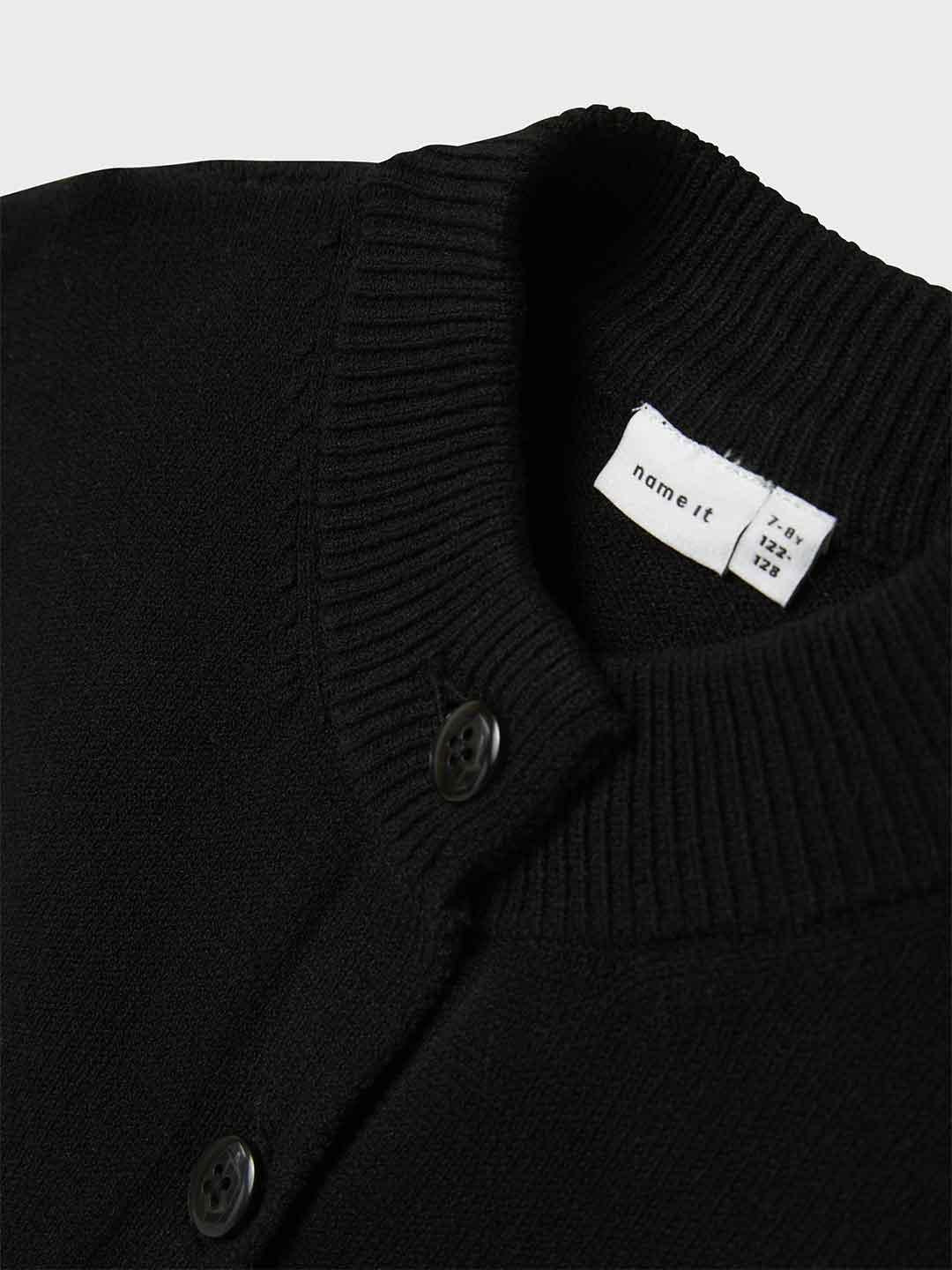 Name It cardigan kids nero con tasche