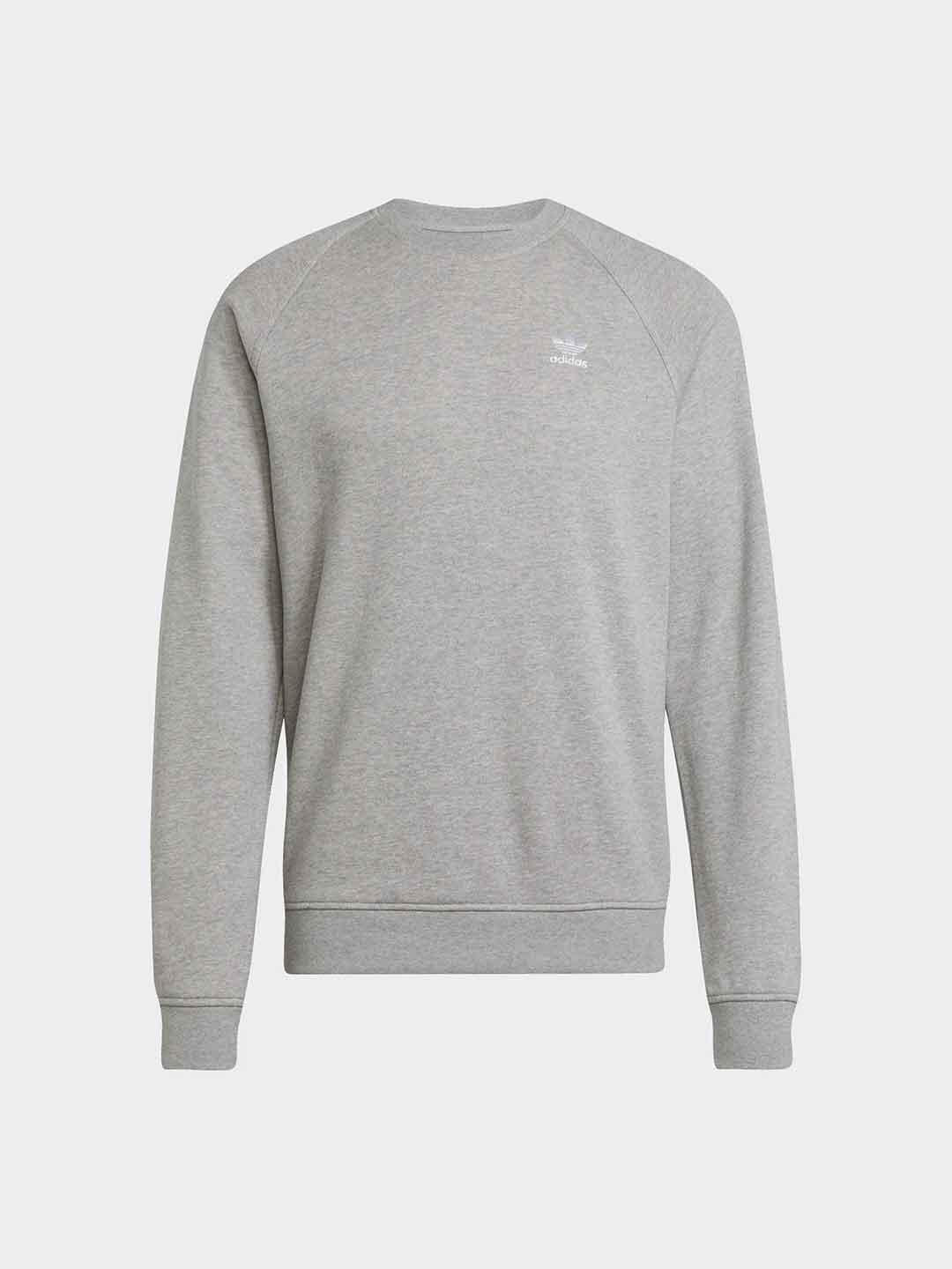 Adidas felpa grigio girocollo