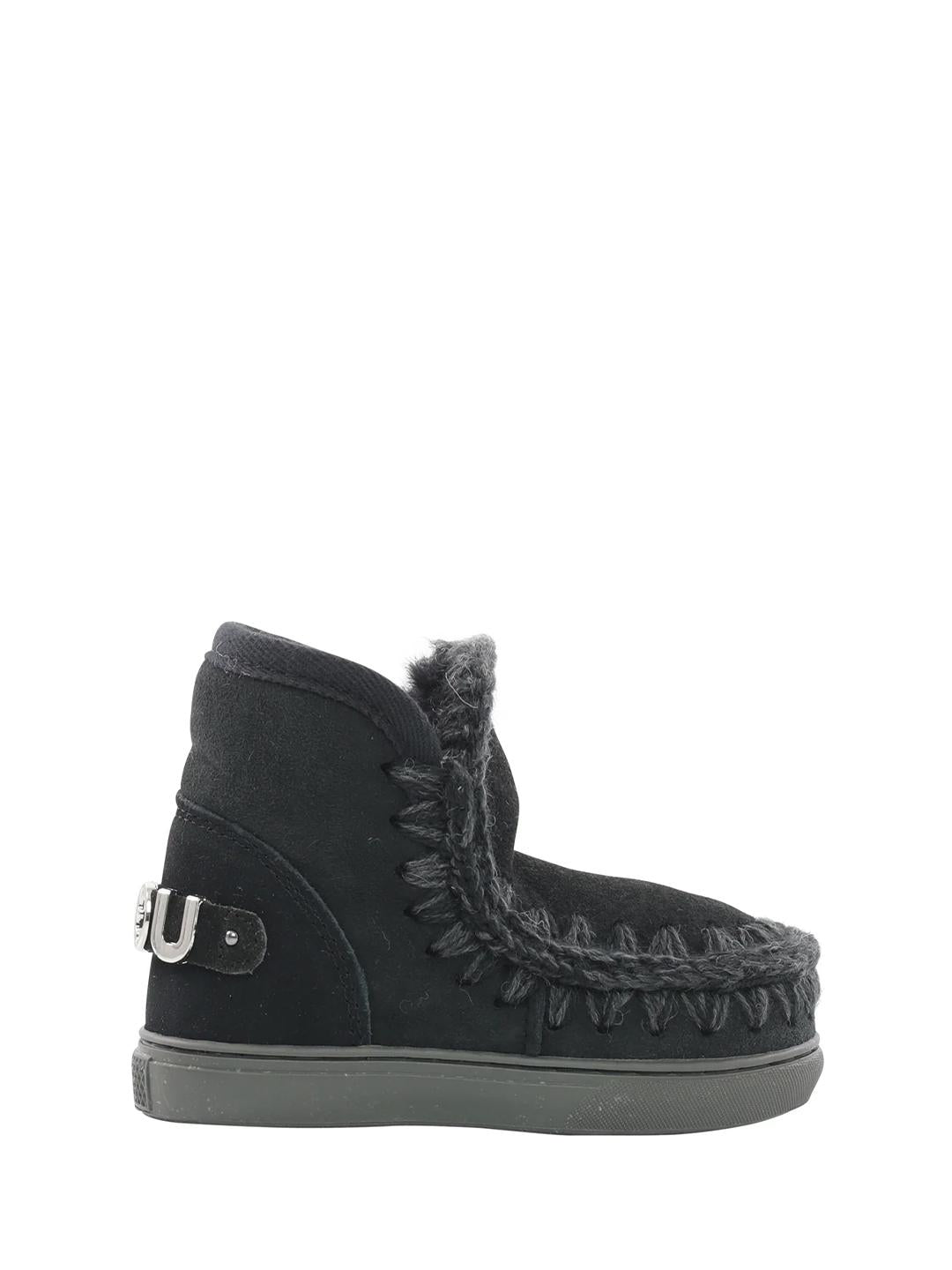 Mou Eskimo kid stivali kids nero basso