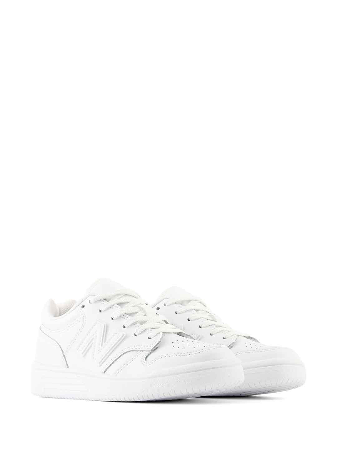 New Balance B480 sneakers kids bianco