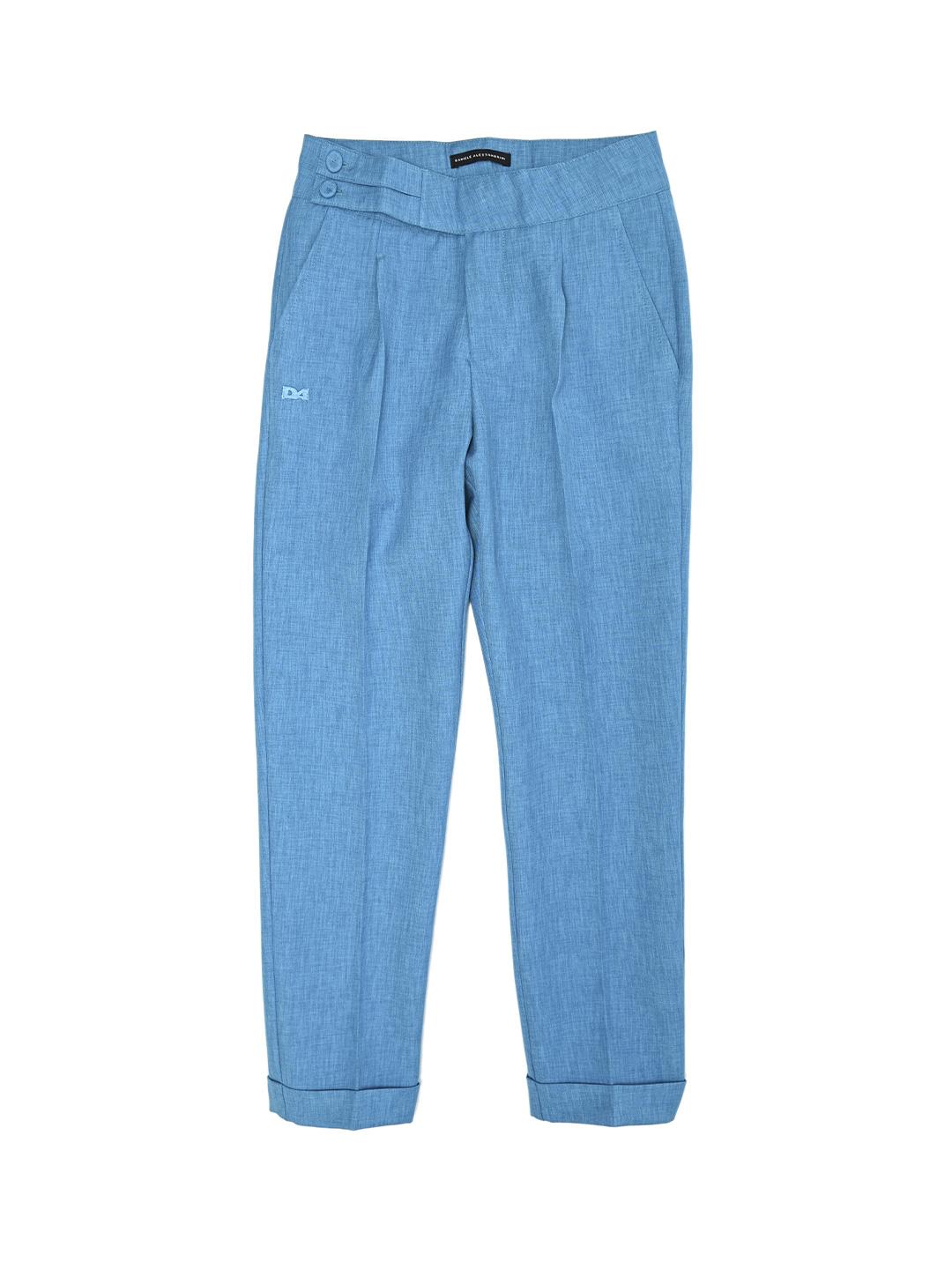 Daniele Alessandrini pantaloni kids azzurro